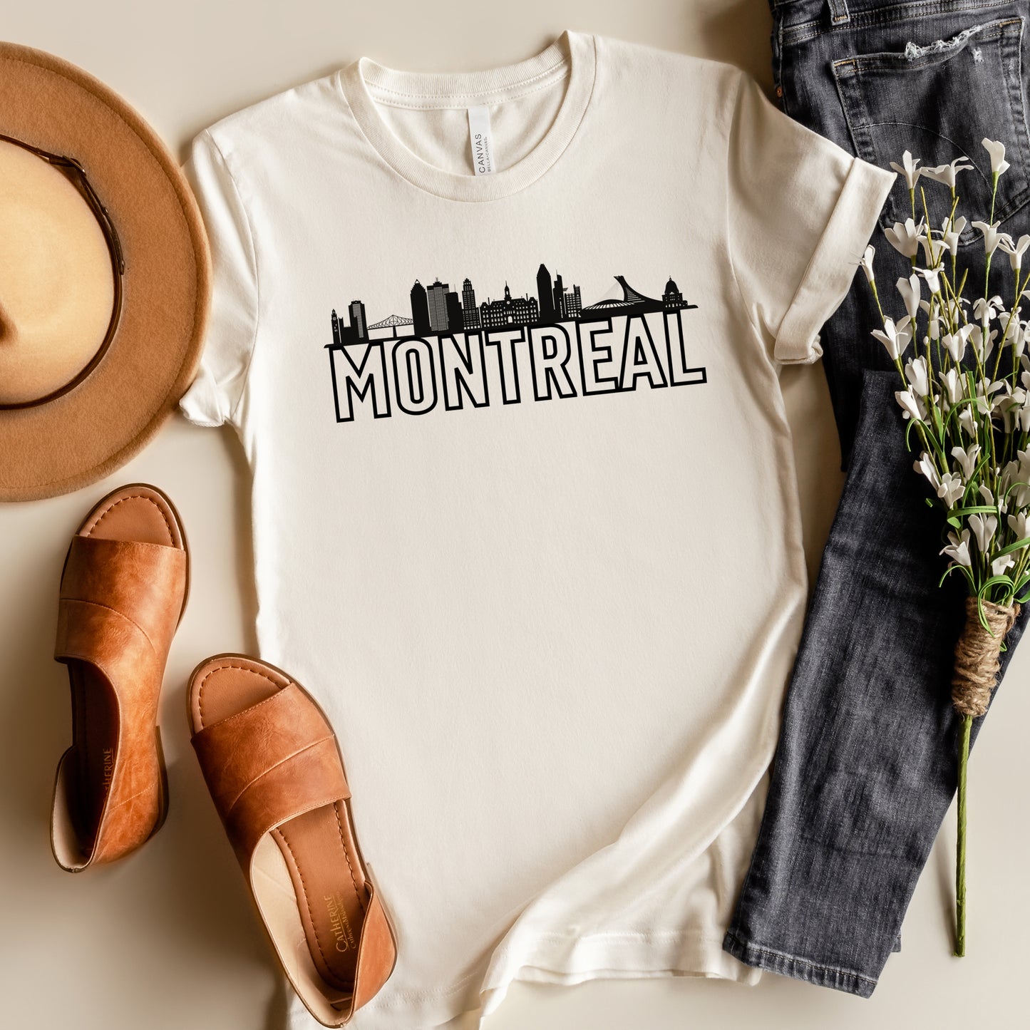 Montreal Buildings | Short Sleeve Crew Neck