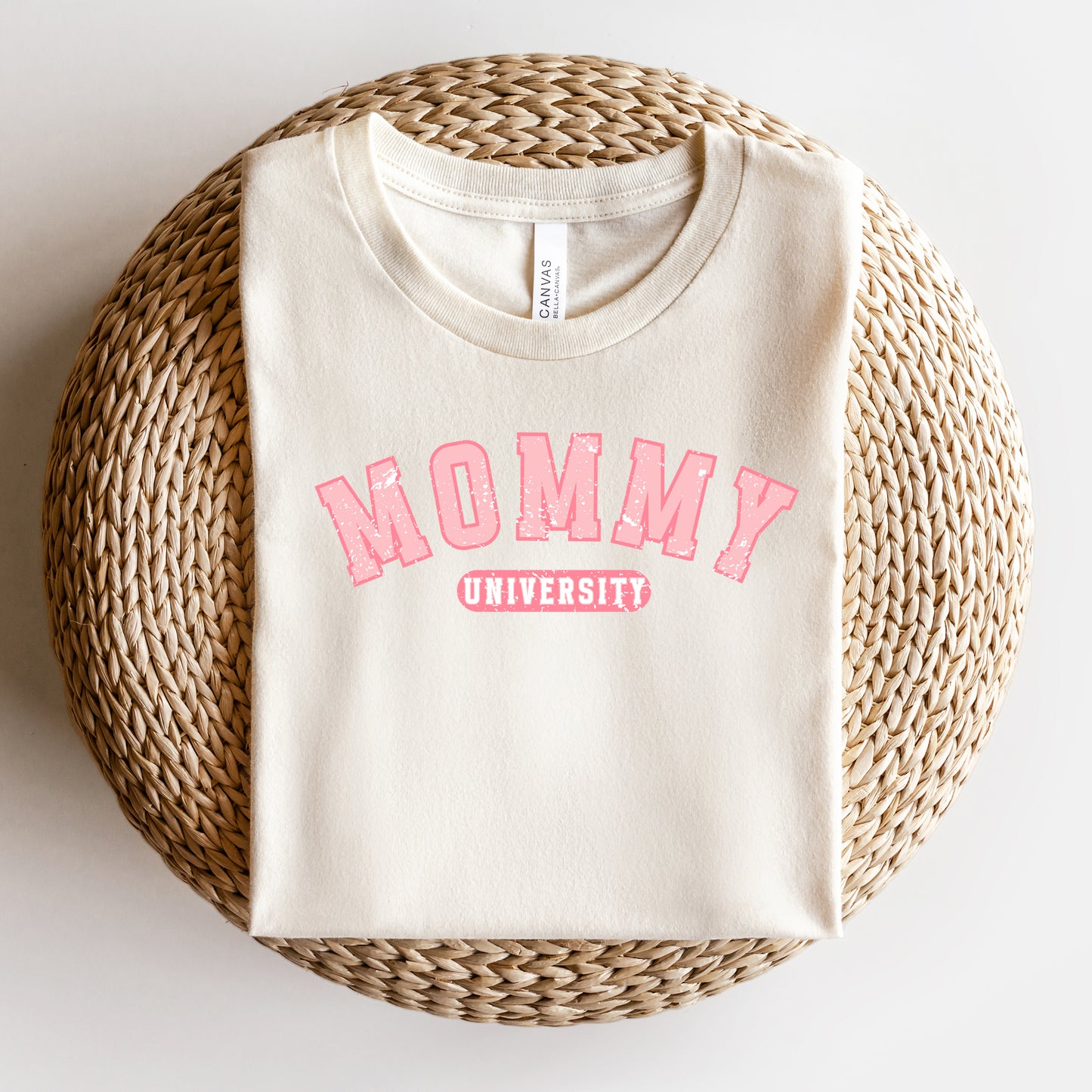 Varsity Mommy University | Short Sleeve Crew Neck
