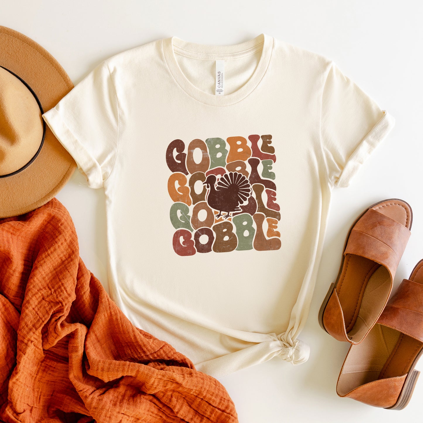 Gobble Turkey | Short Sleeve Crew Neck