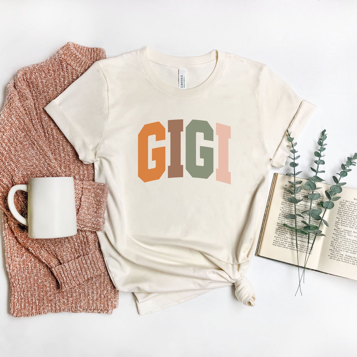Gigi Colorful | Short Sleeve Crew Neck