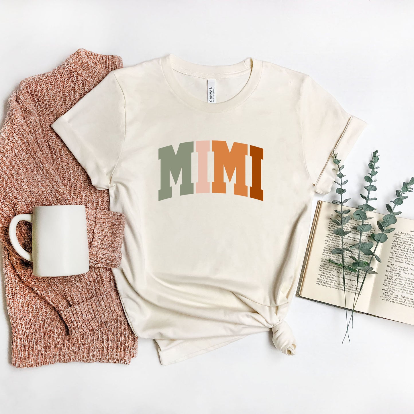 Mimi Colorful | Short Sleeve Crew Neck