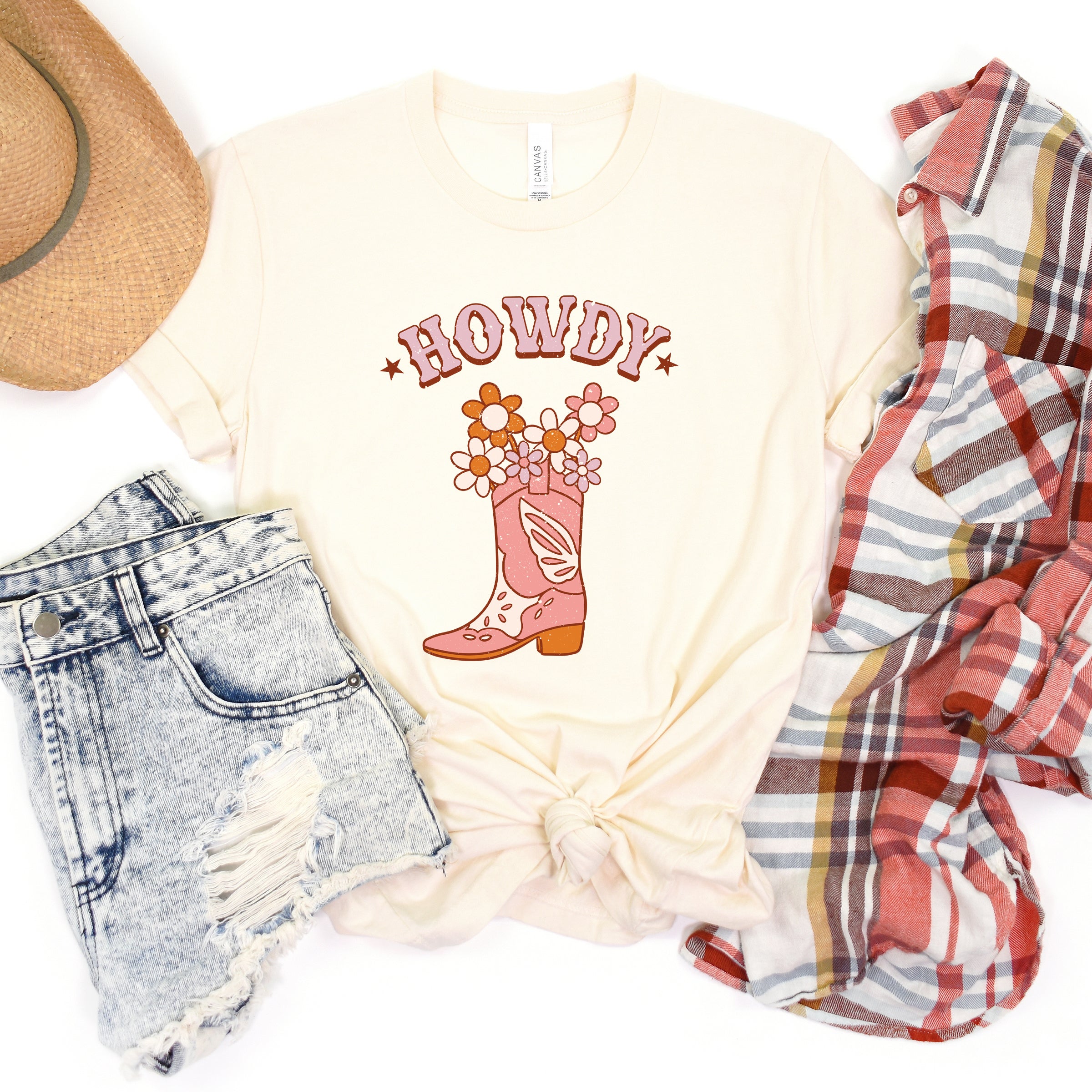 Howdy Boot | Short Sleeve Graphic Tee