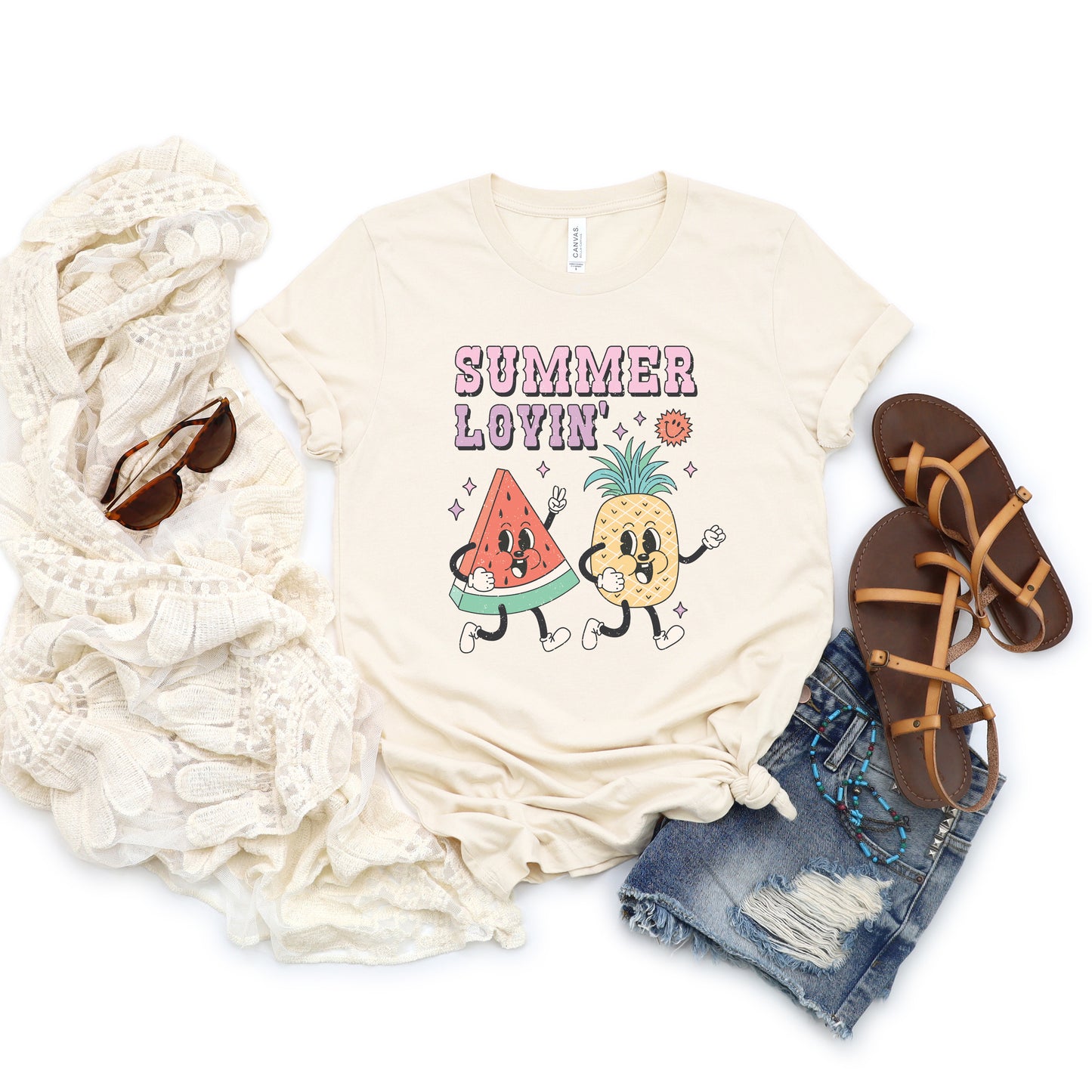 Summer Lovin' Fruit | Short Sleeve Graphic Tee