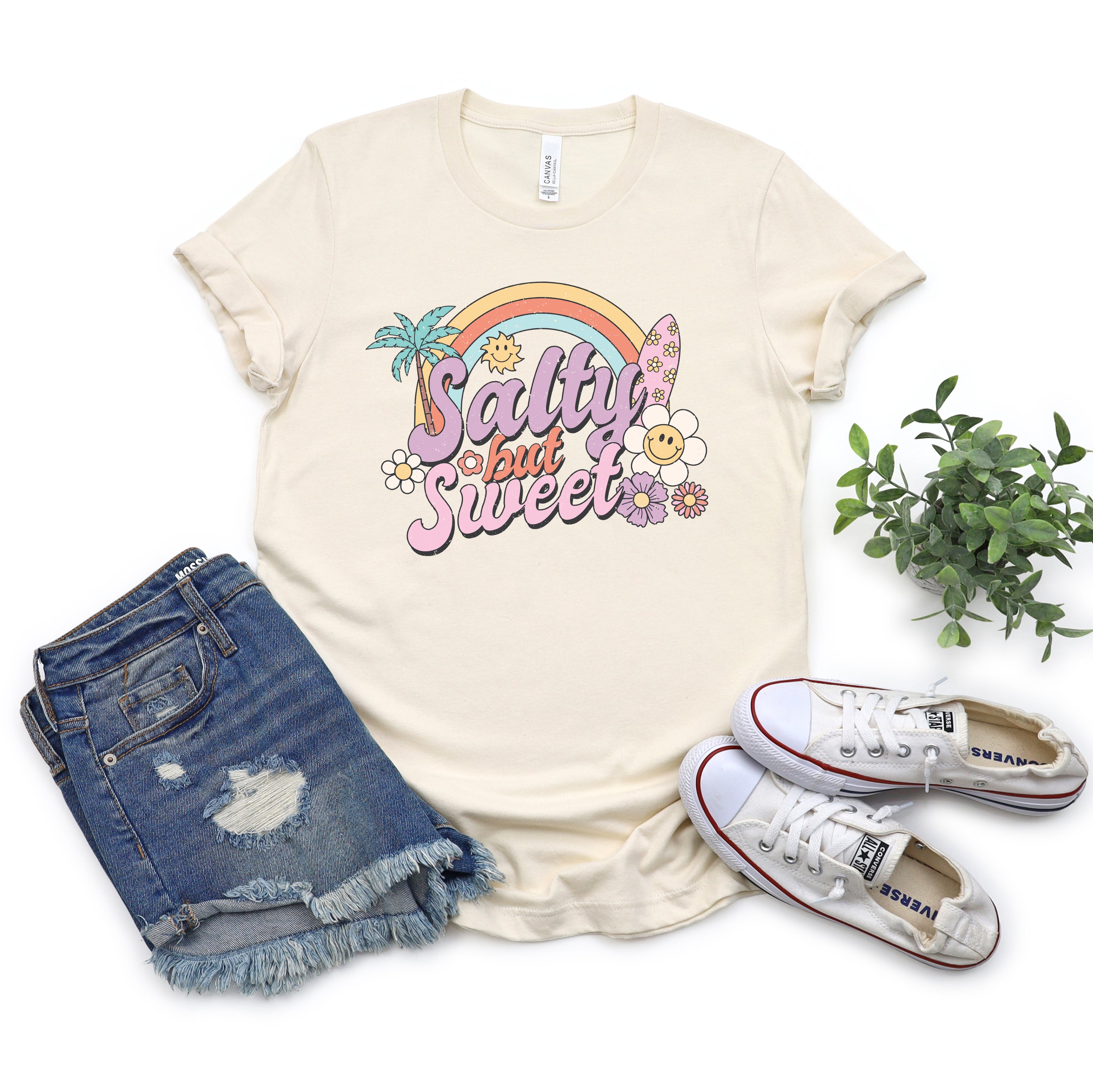 Salty But Sweet | Short Sleeve Crew Neck