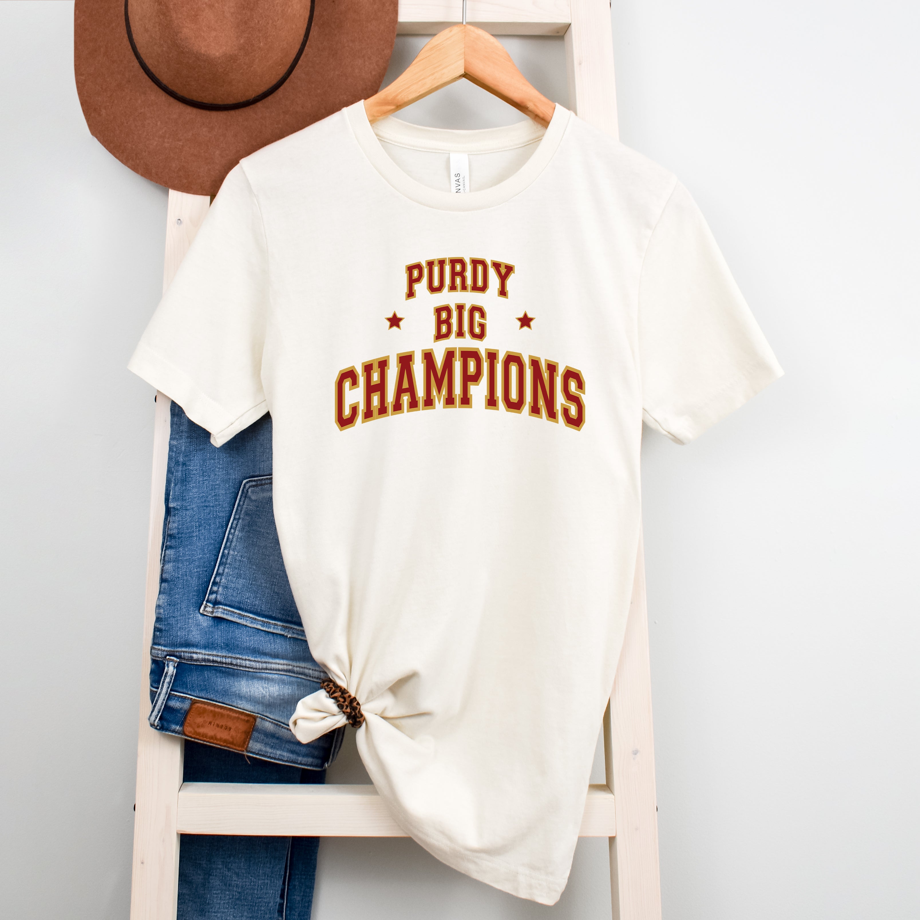Purdy Big Champions | Short Sleeve Crew Neck