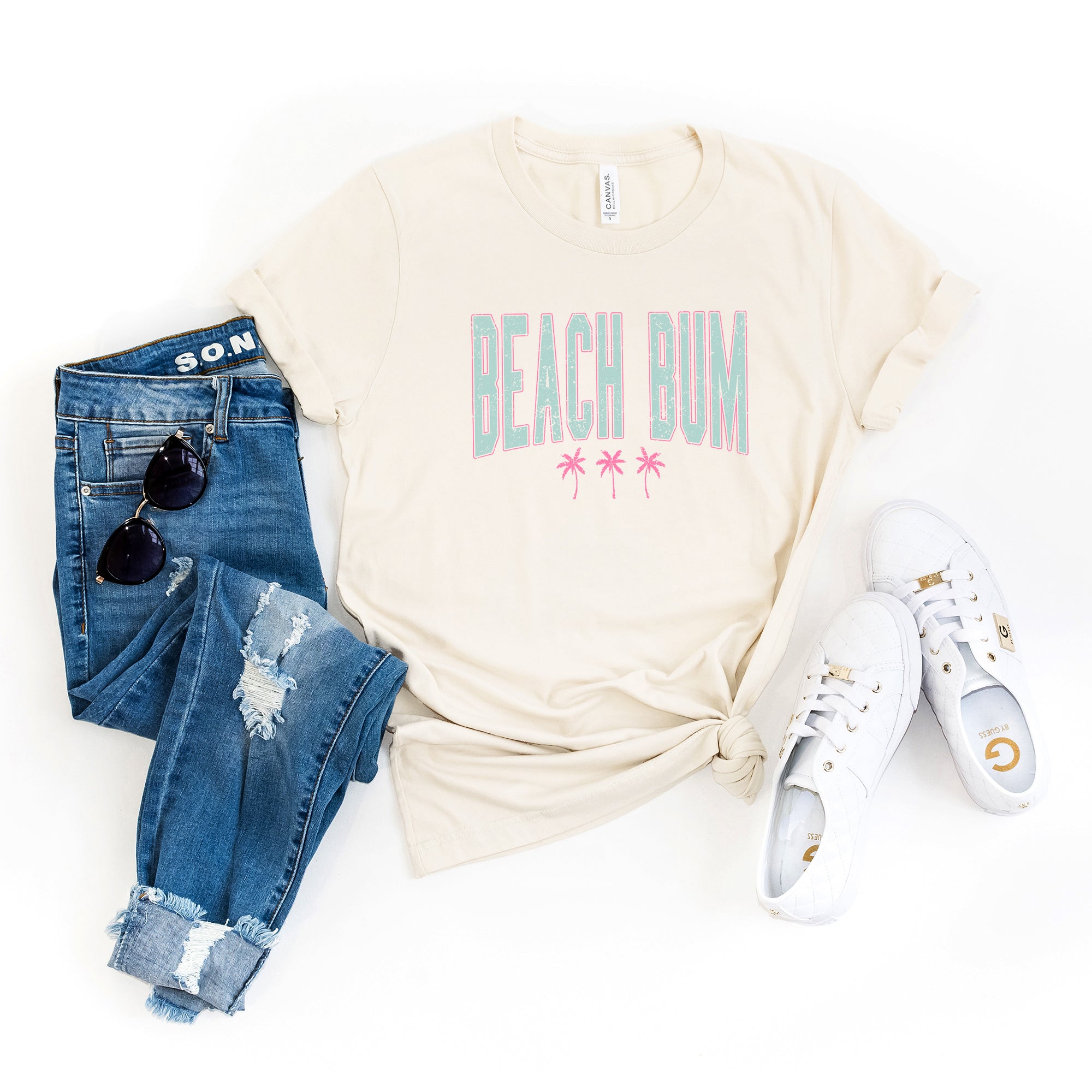 Beach Bum Trio Trees | Short Sleeve Graphic Tee