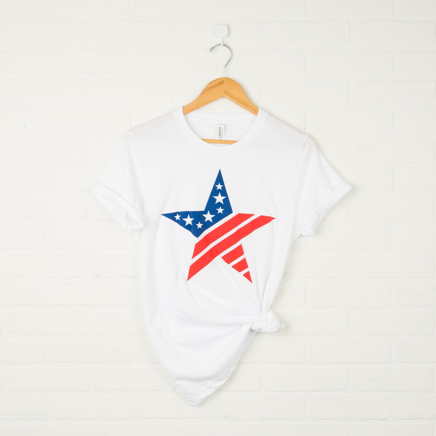 Patriotic Star Puff | Short Sleeve Graphic Tee