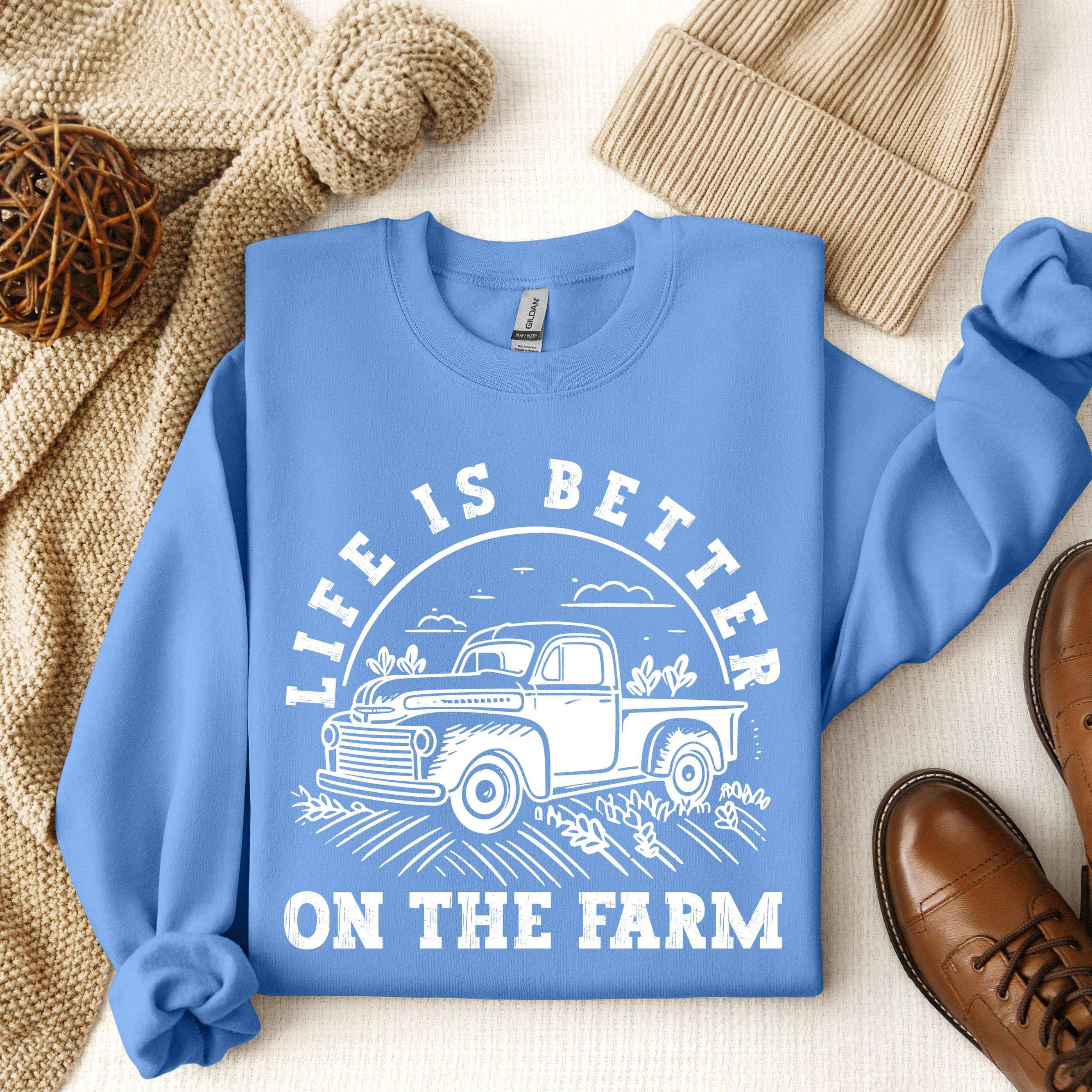 Better on the Farm Truck | Sweatshirt