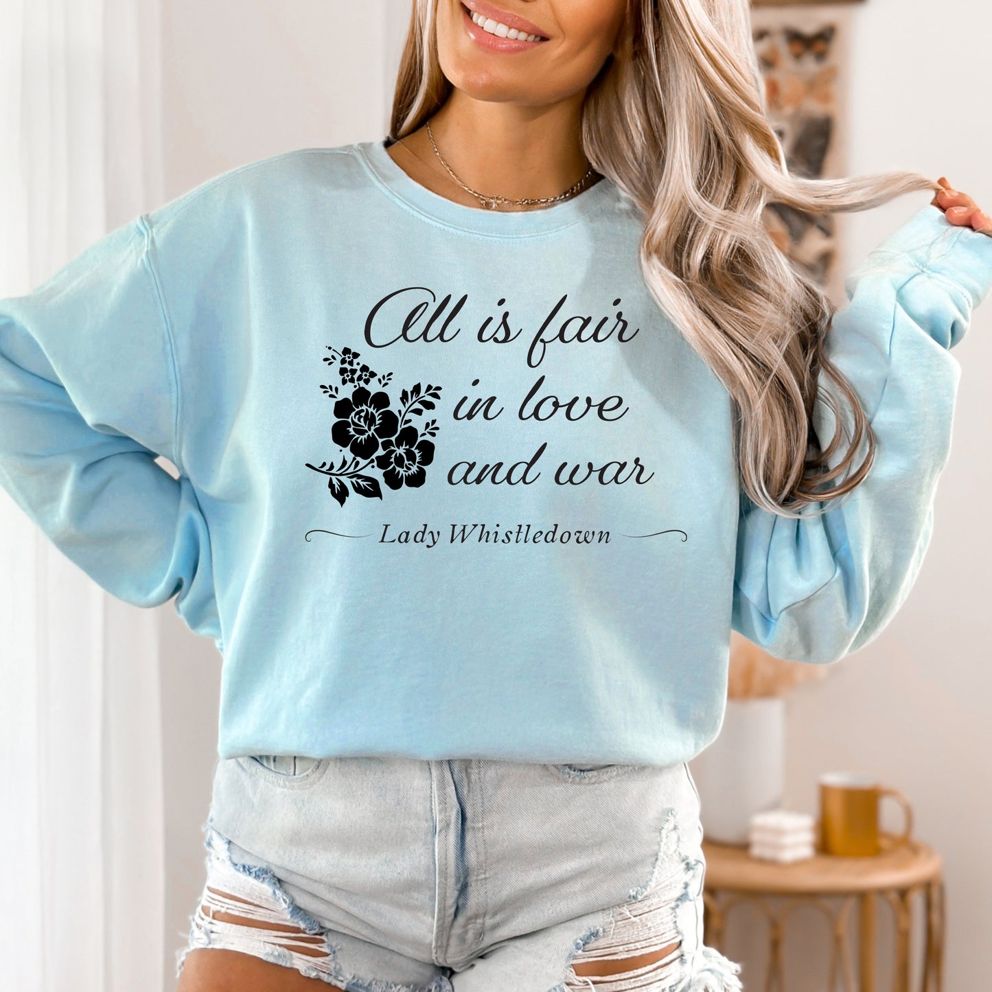 All Is Fair | Garment Dyed Sweatshirt