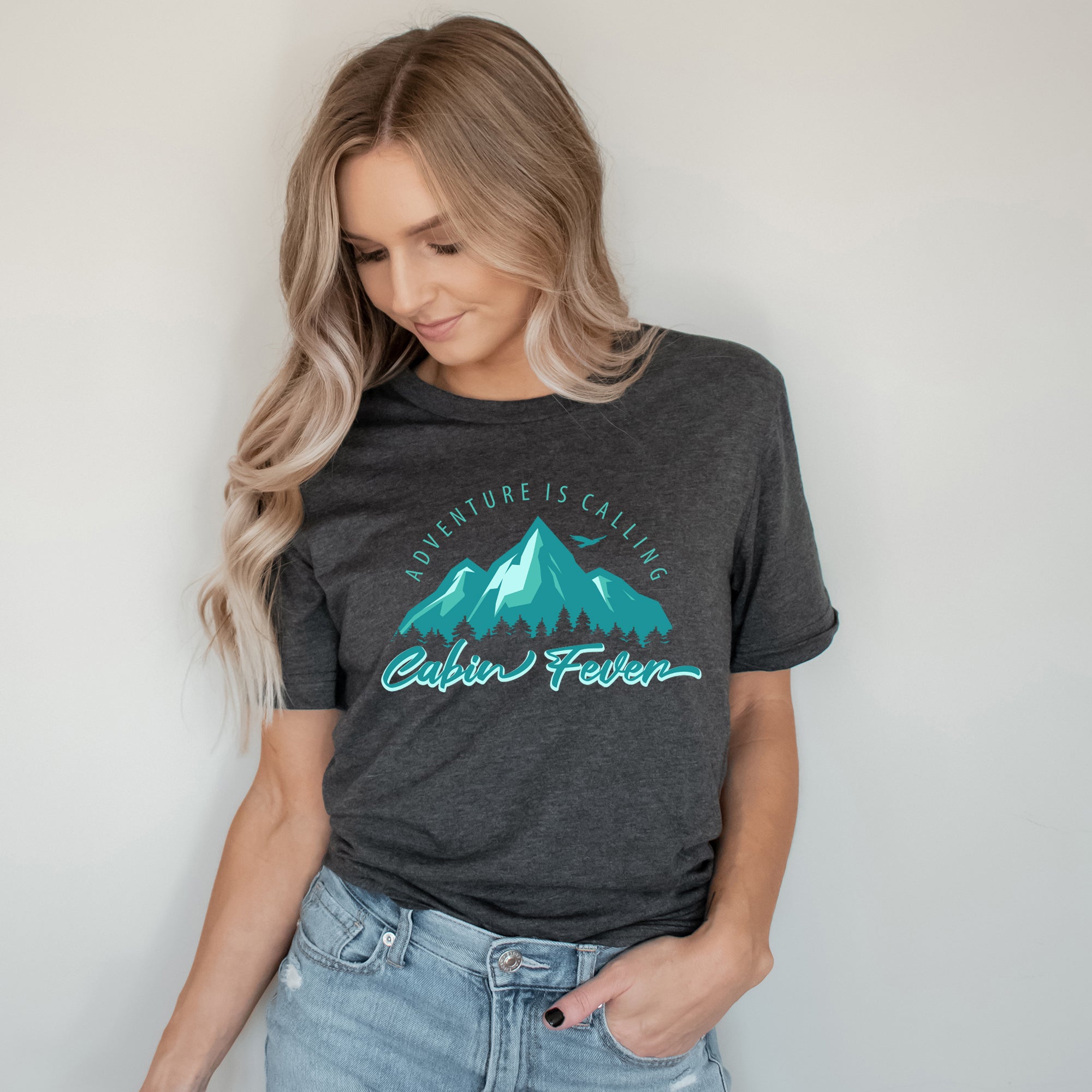 Cabin Fever Mountains | Short Sleeve Crew Neck