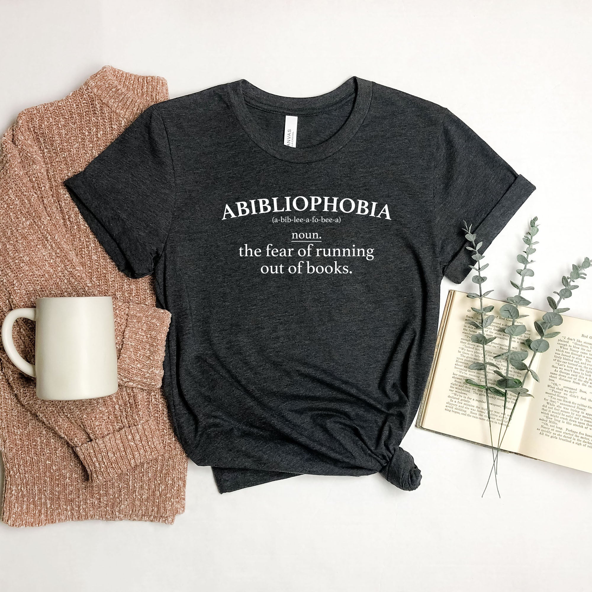 Running Out Of Books | Short Sleeve Graphic Tee