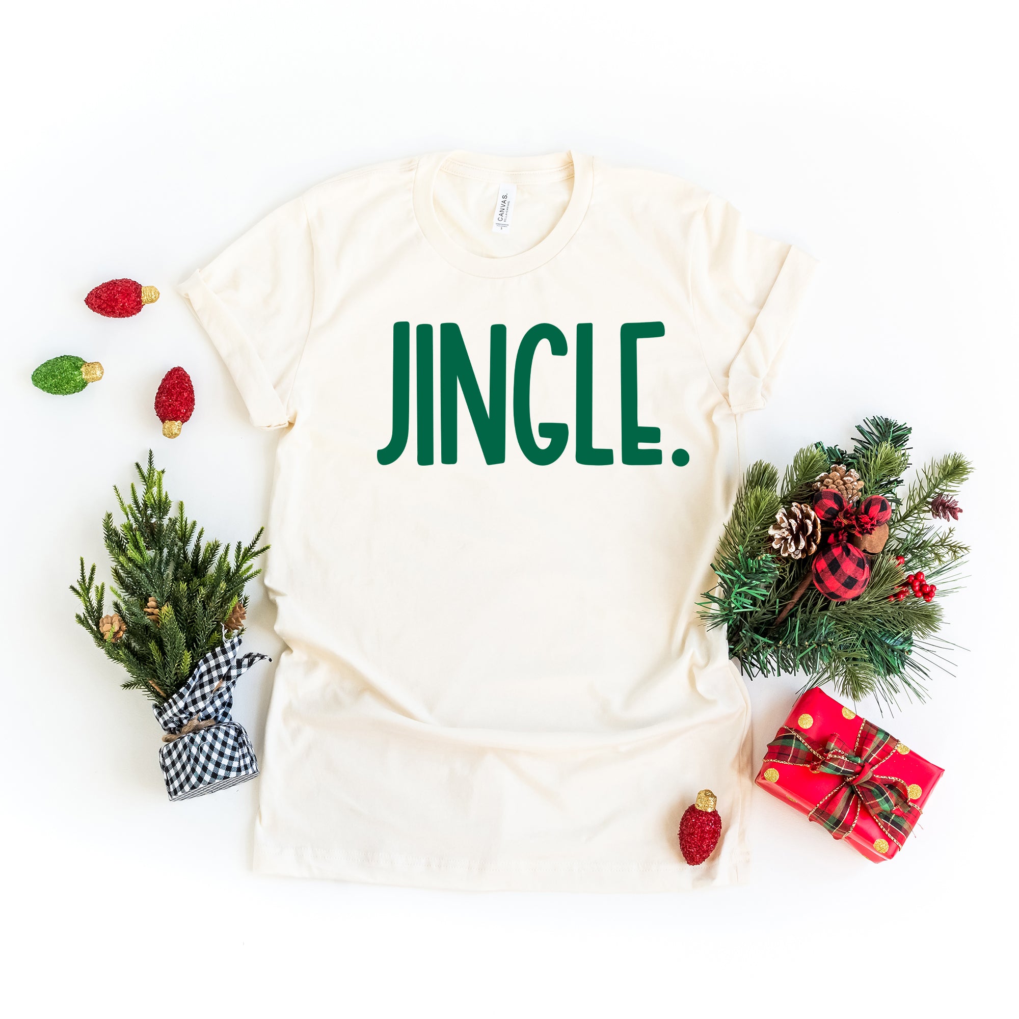 Jingle Bold | Short Sleeve Crew Neck