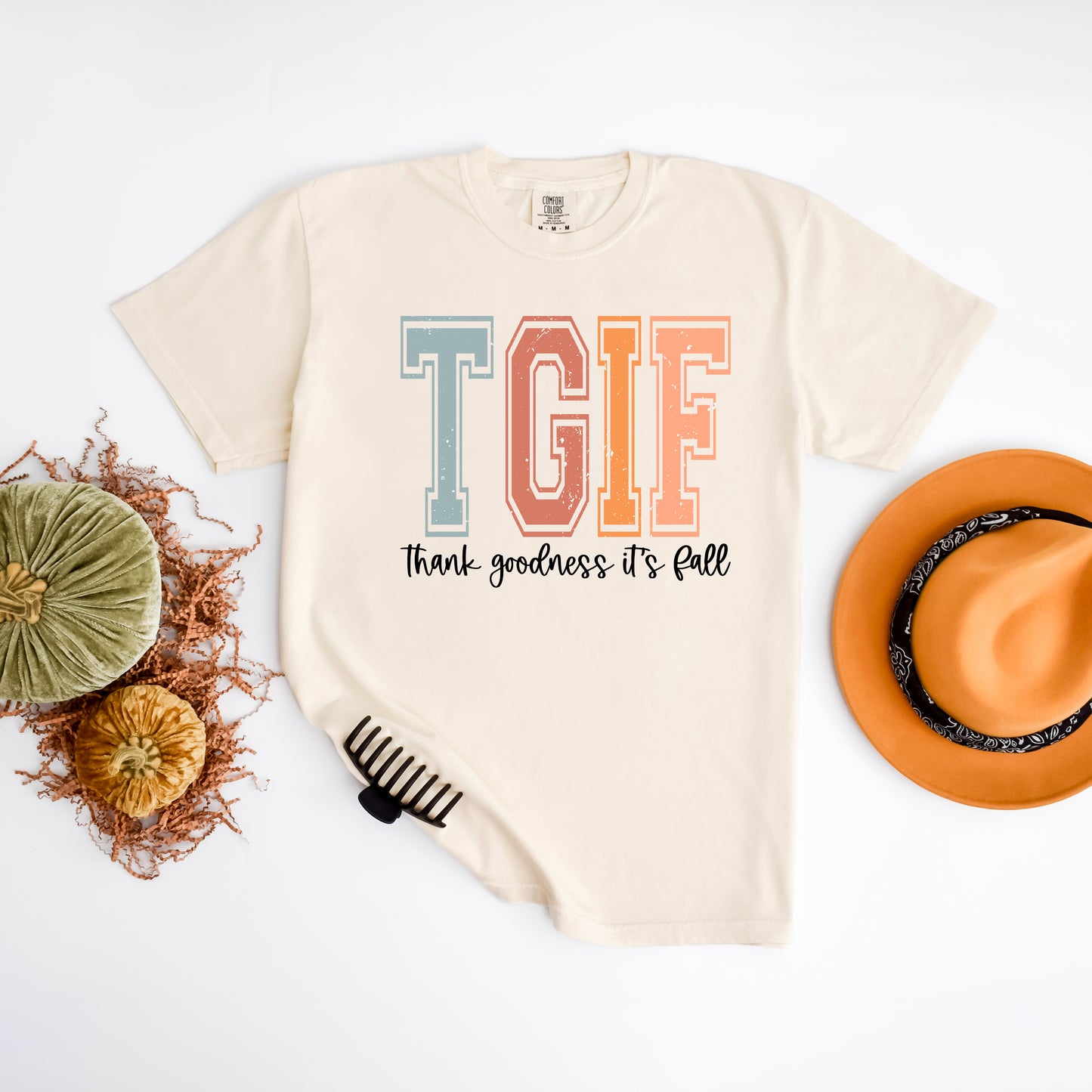 Thank Goodness It's Fall | Garment Dyed Tee
