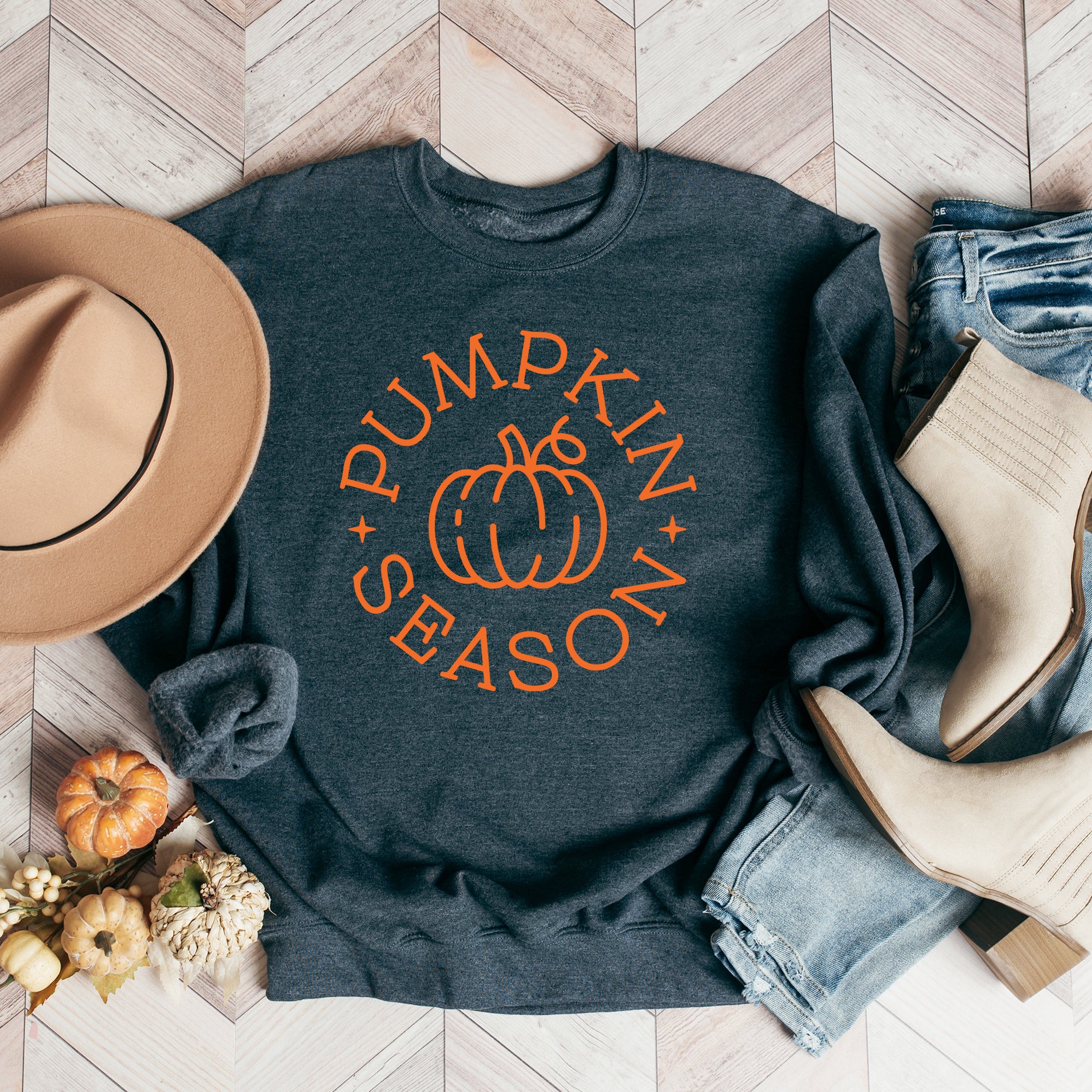 Pumpkin Season Circle | Sweatshirt
