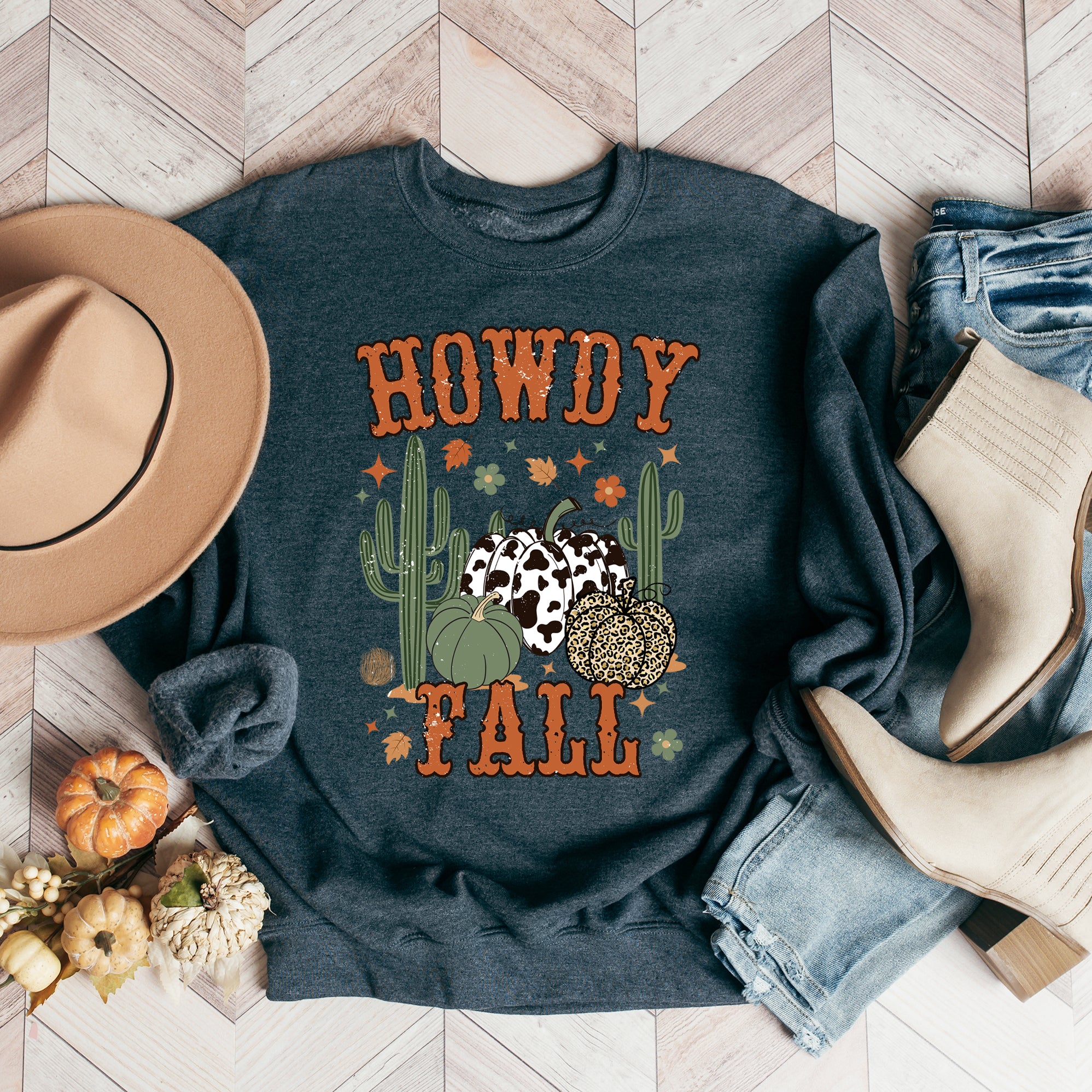 Howdy Fall Cactus | Sweatshirt