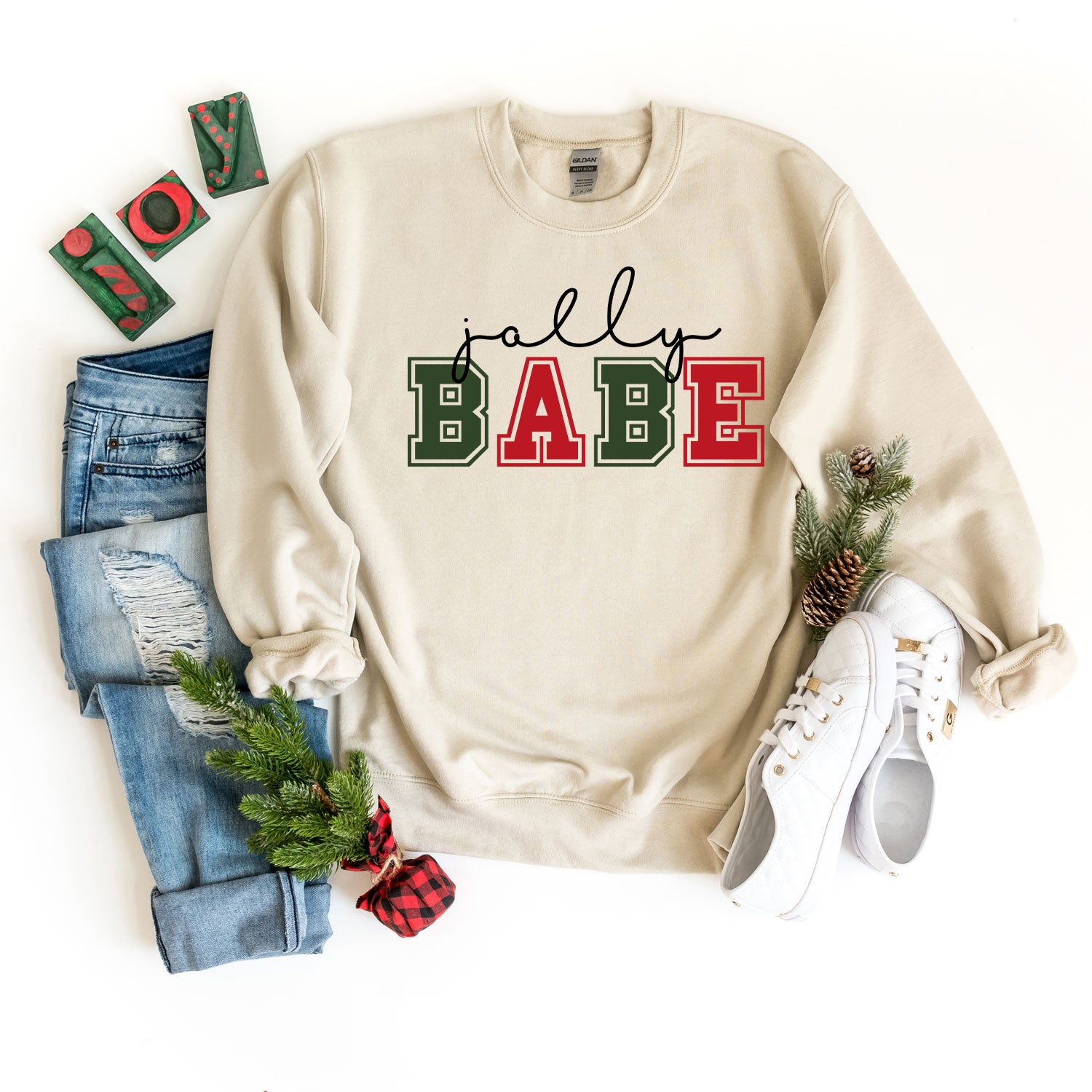 Jolly Babe Colorful |Sweatshirt