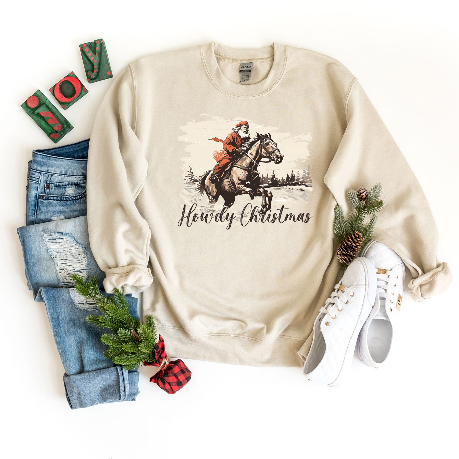 Howdy Christmas | Sweatshirt