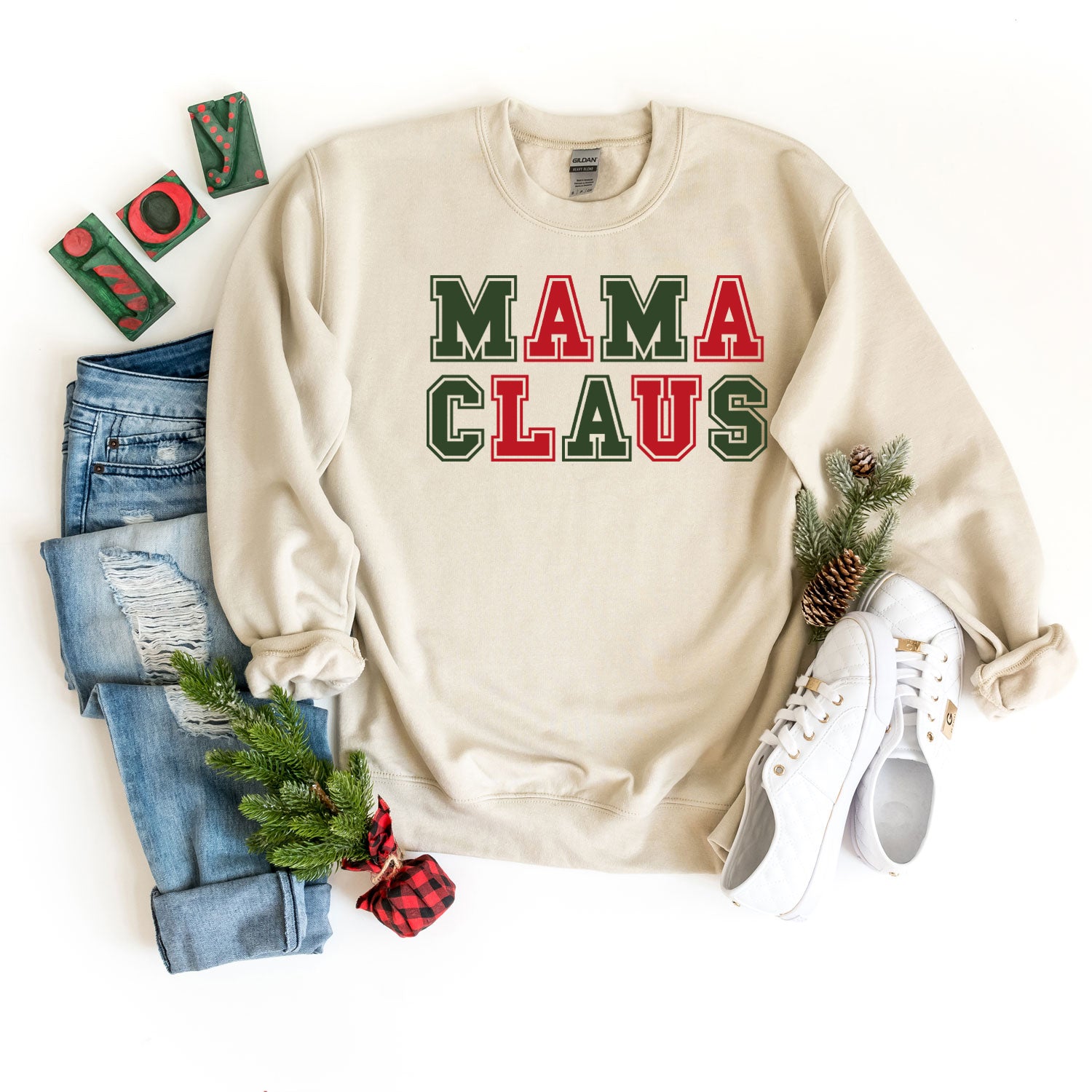 Mama Claus Colorful | Sweatshirt