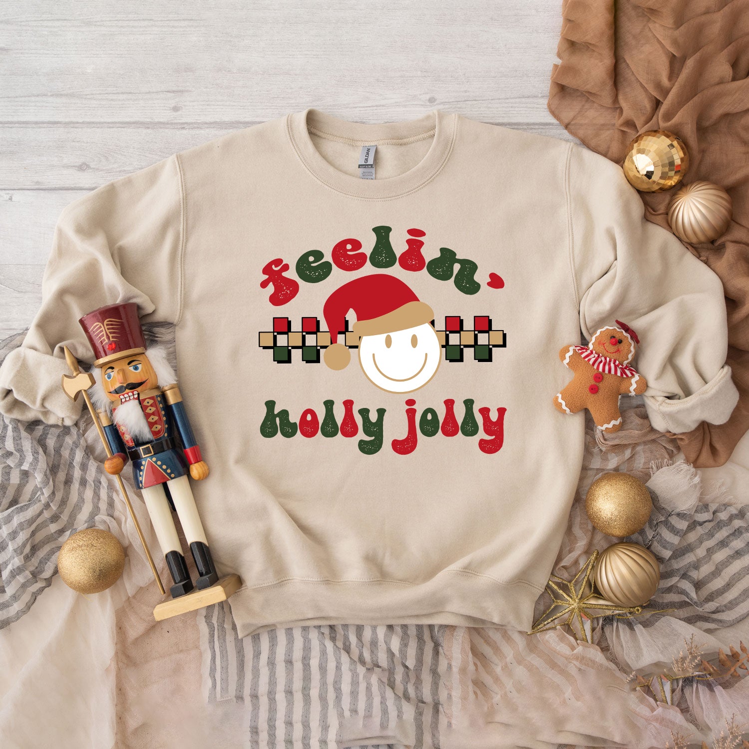 Feelin' Holly Jolly | Sweatshirt