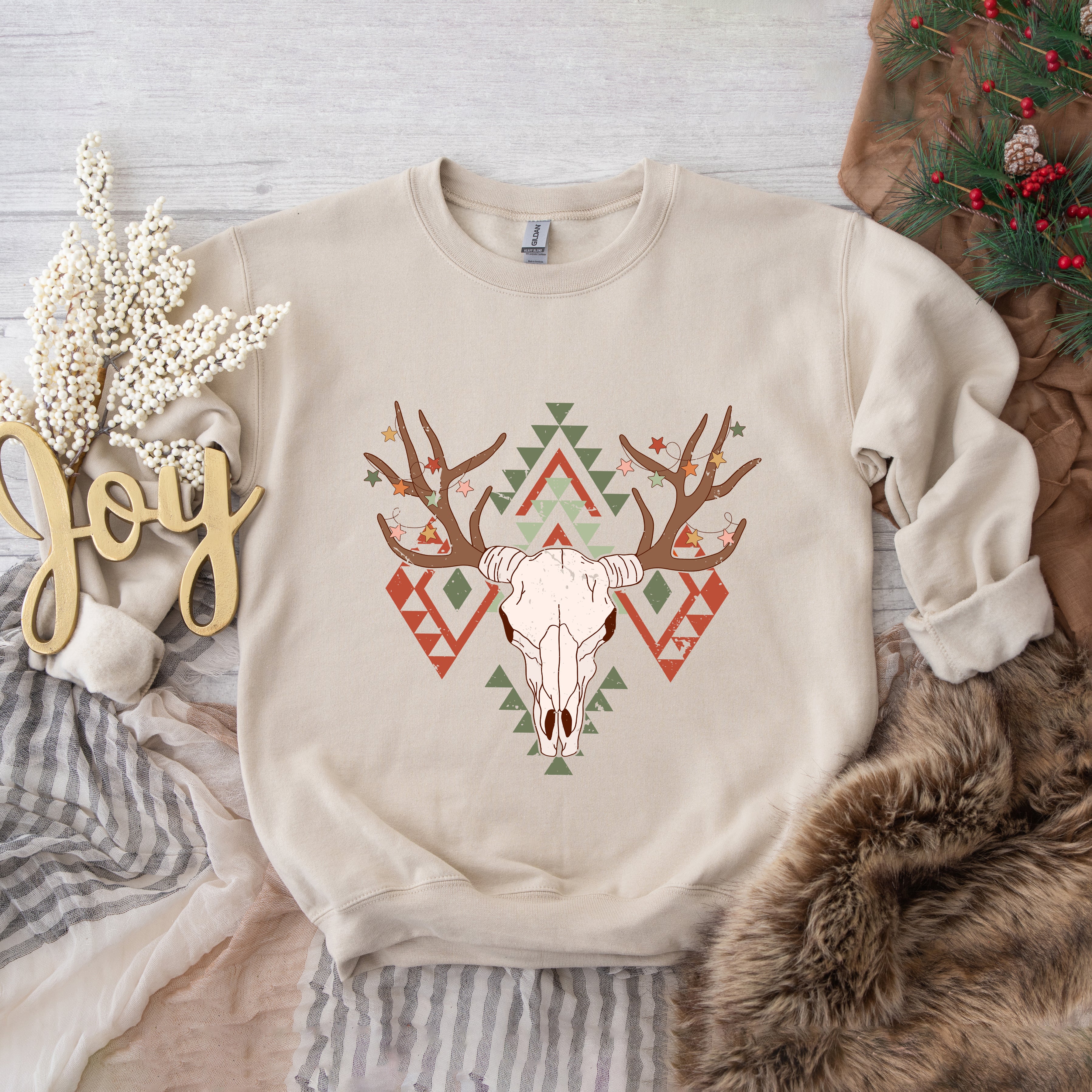 Christmas Bull | Sweatshirt