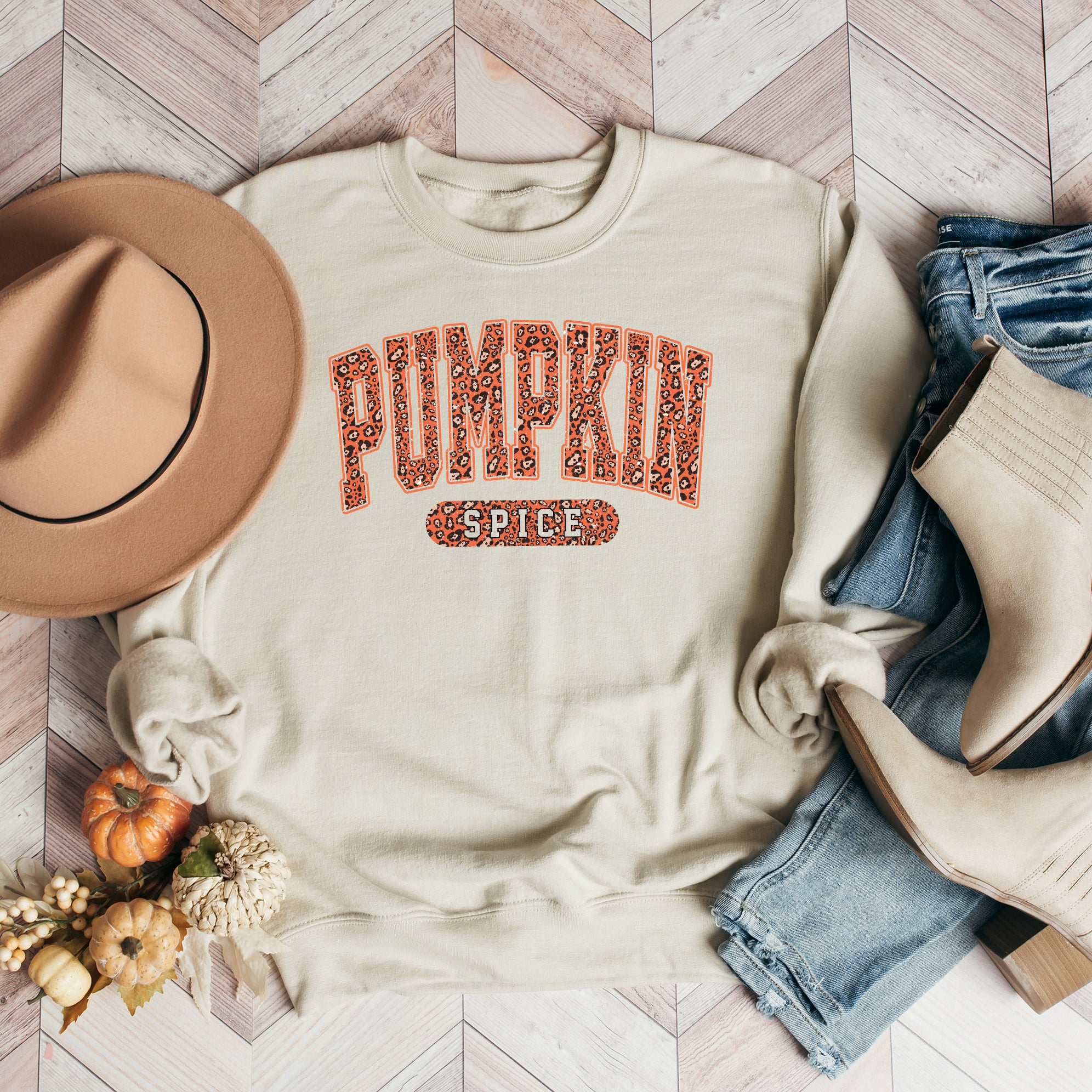 Leopard Pumpkin Spice | Sweatshirt