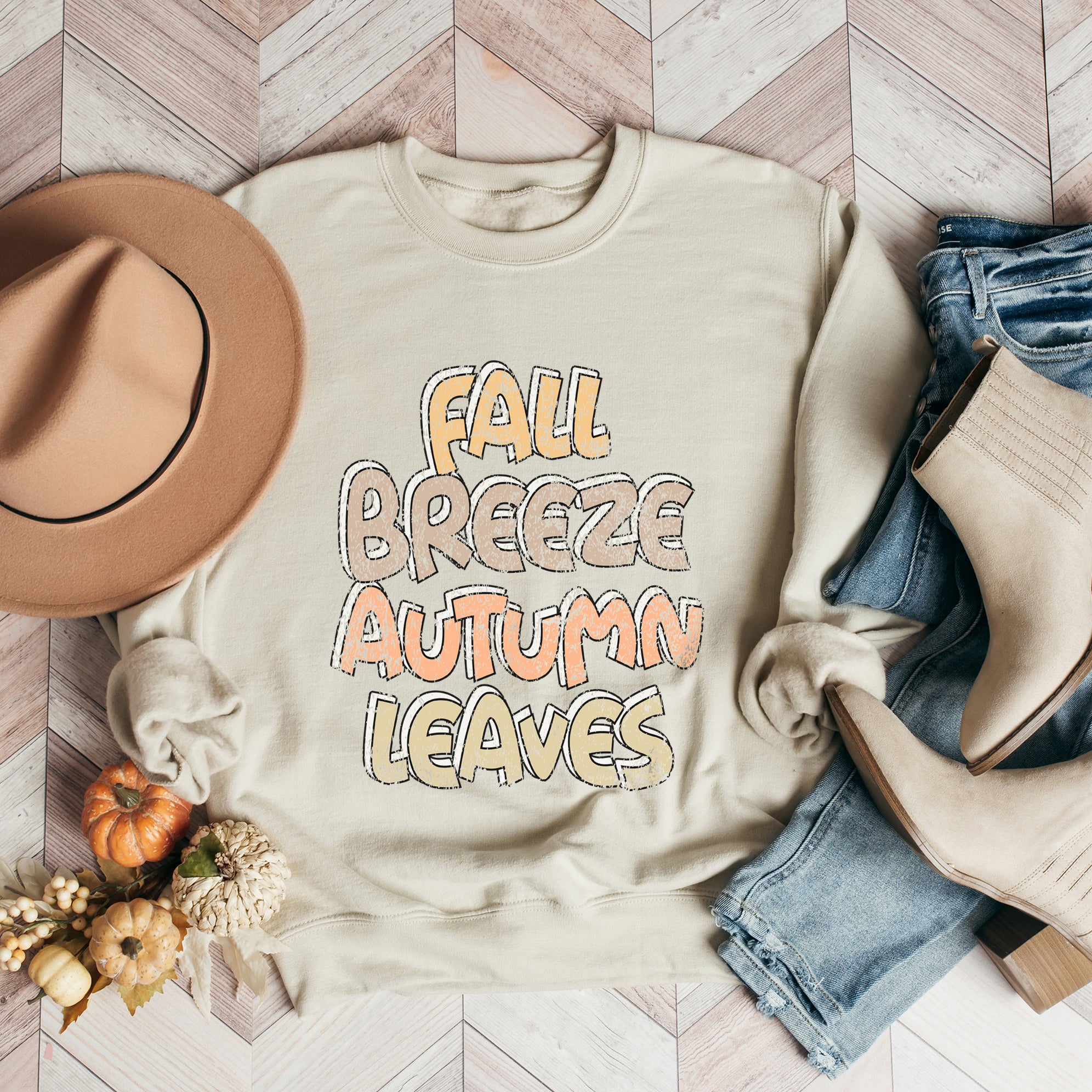 Fall Breeze Autumn Leaves | Sweatshirt