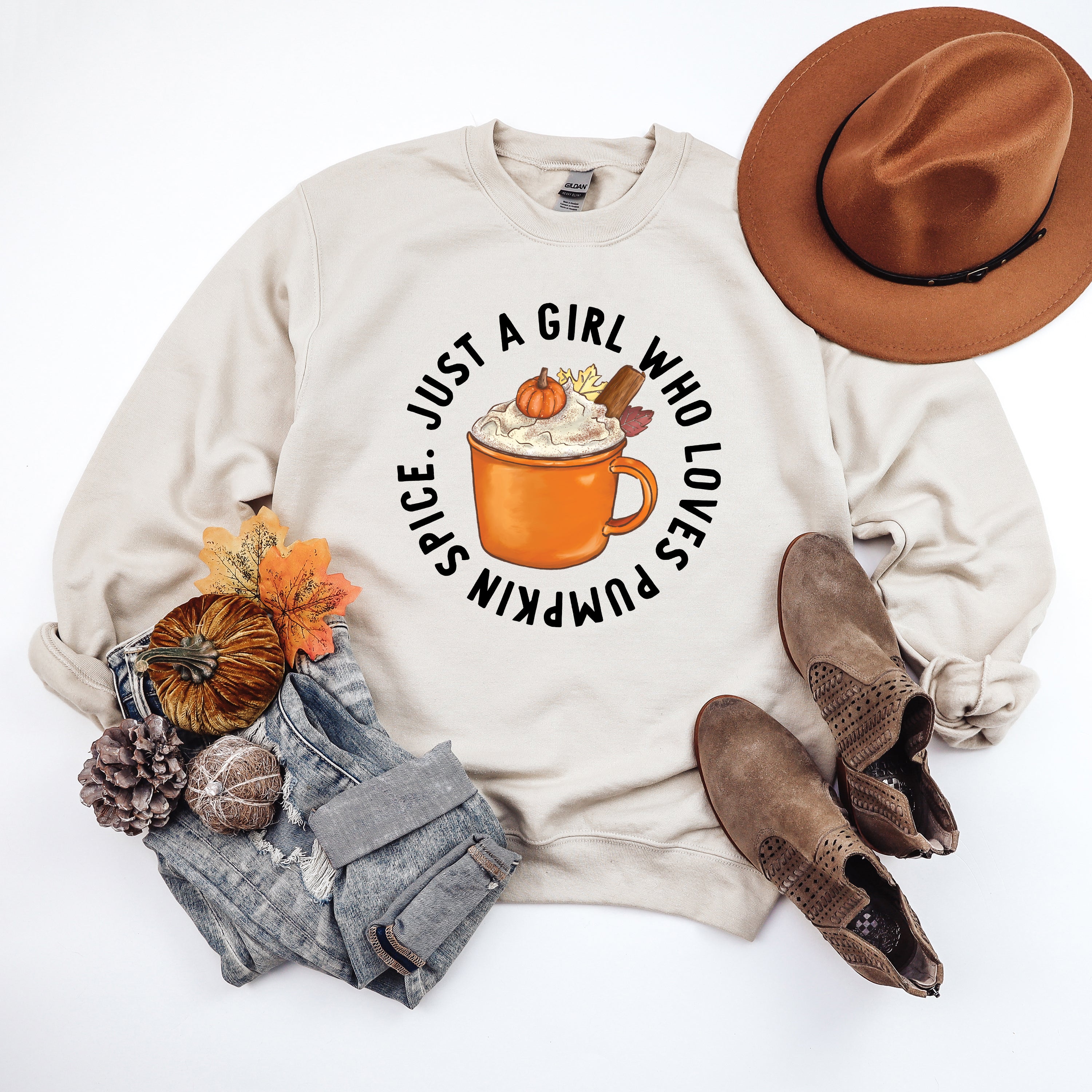 Loves Pumpkin Spice | Sweatshirt