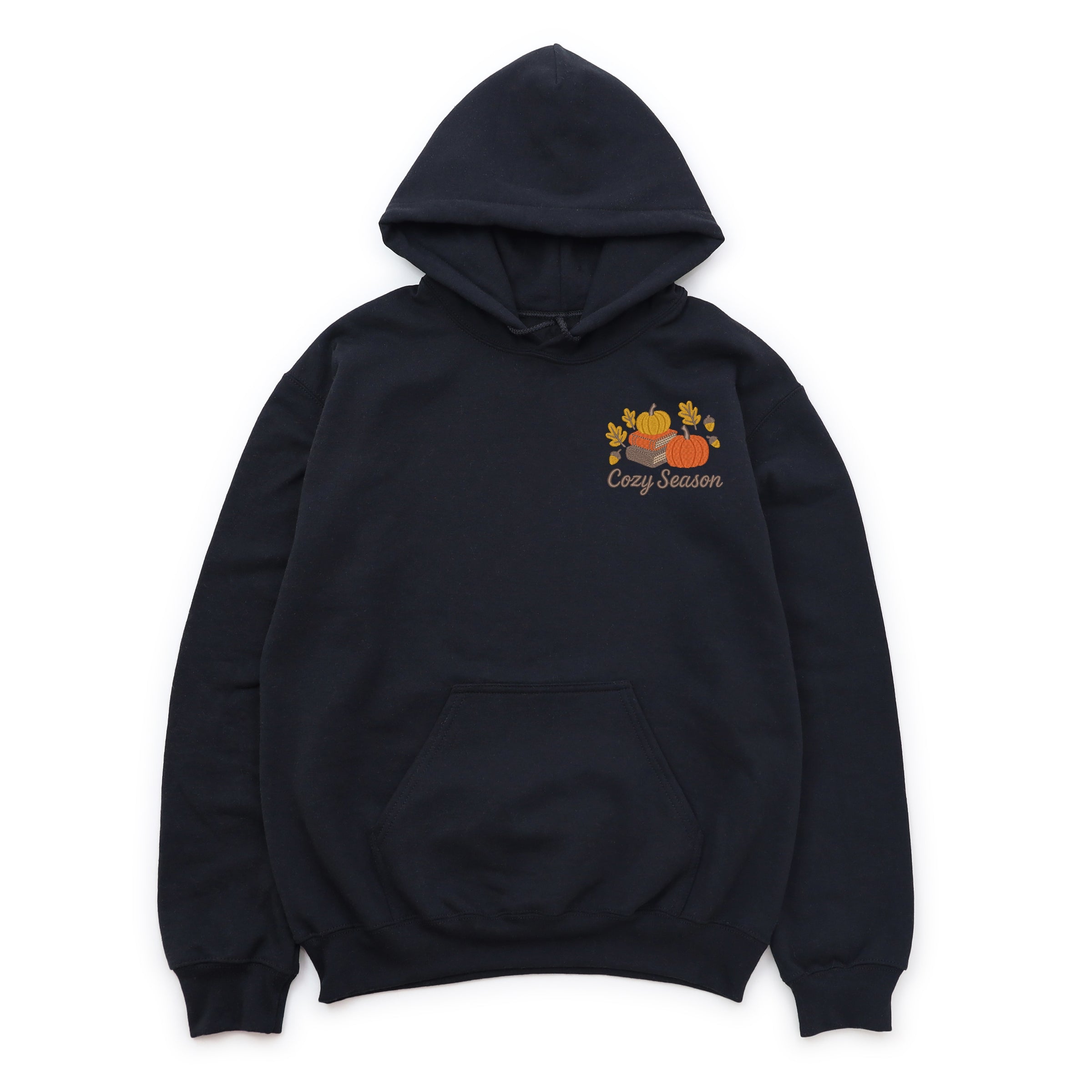 Embroidered Cozy Season Books - Women's Hoodie