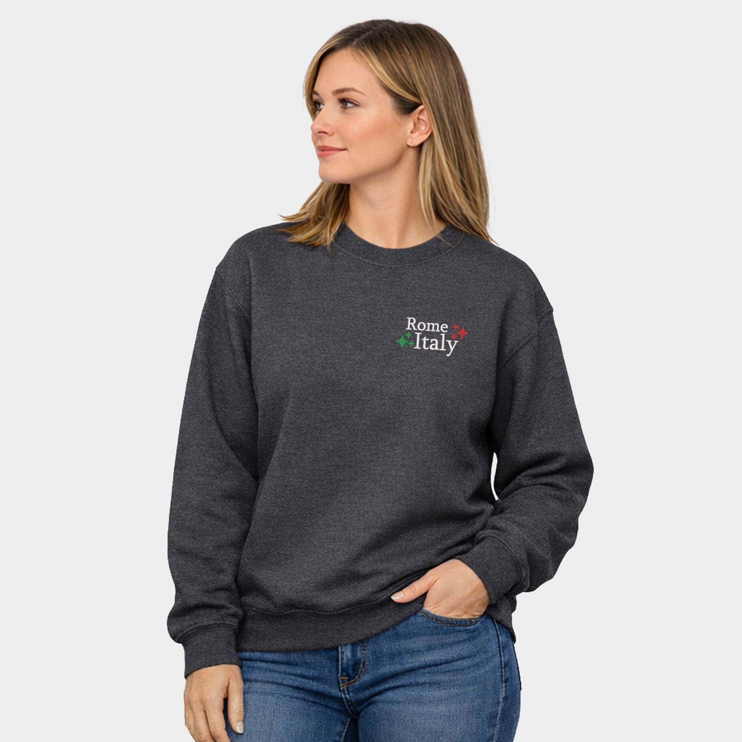 EMB1837M_LC-SWT Dark Heather