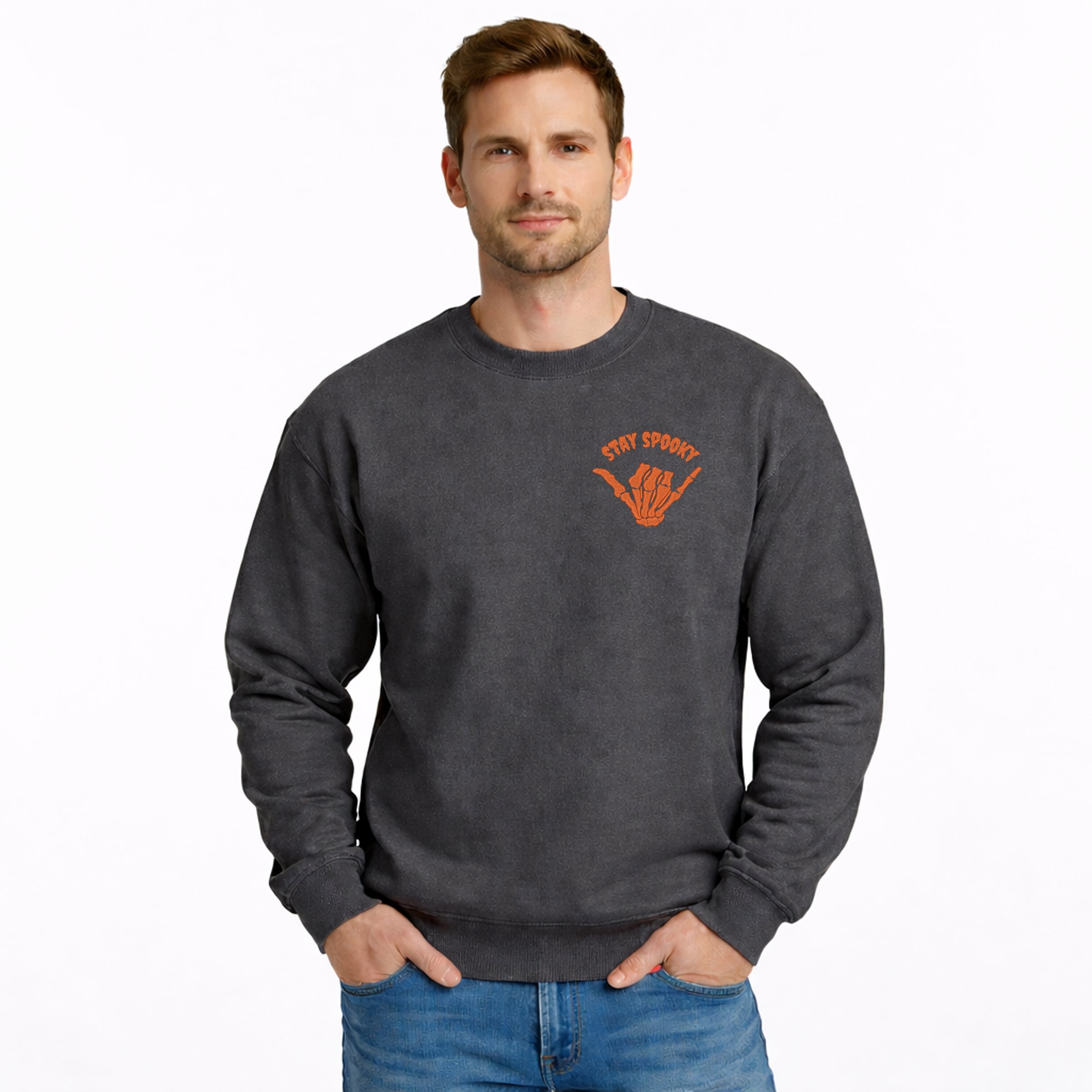EMB2704ORA_LC-MSWT Dark Heather