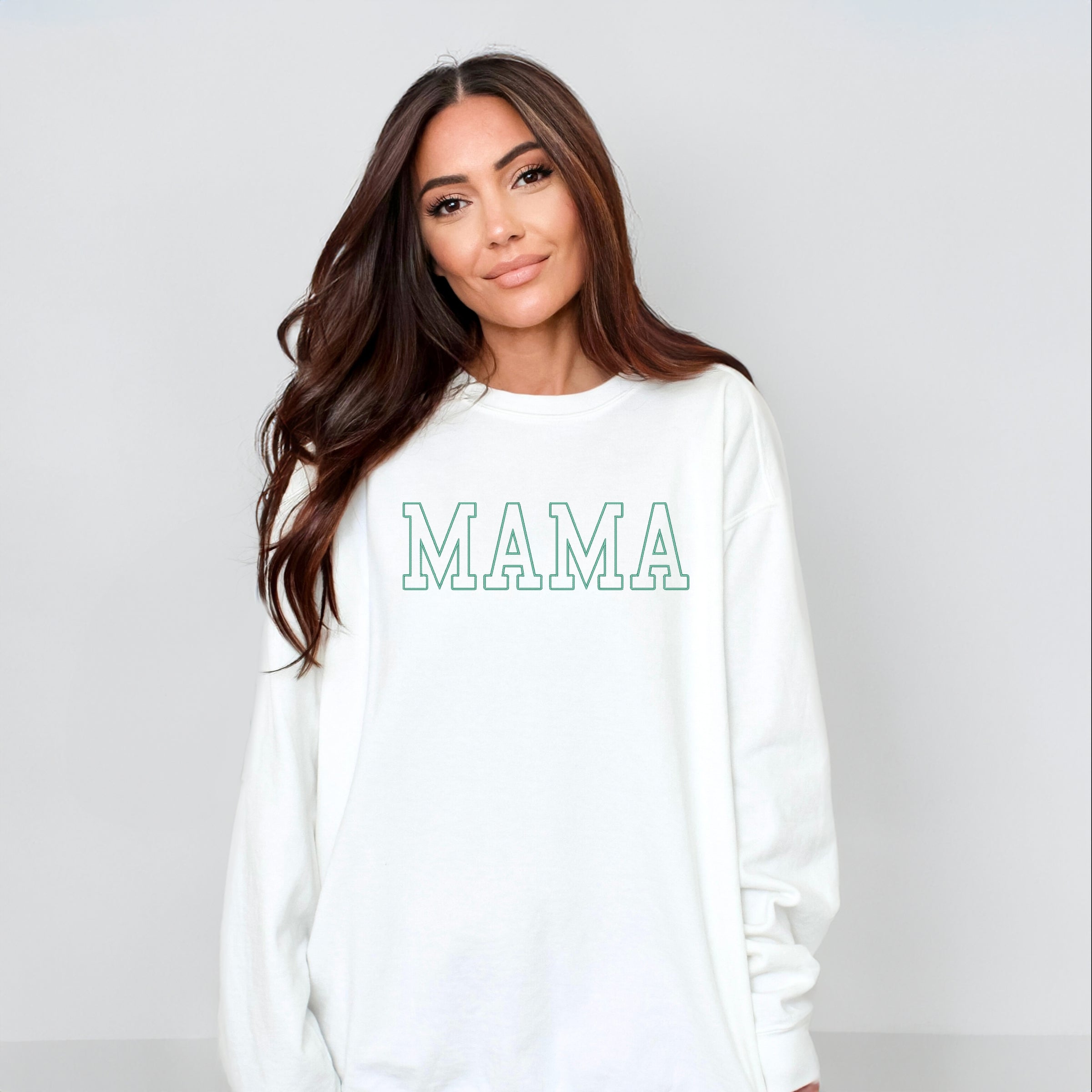 EMB332TEAL_F-GDSWT White