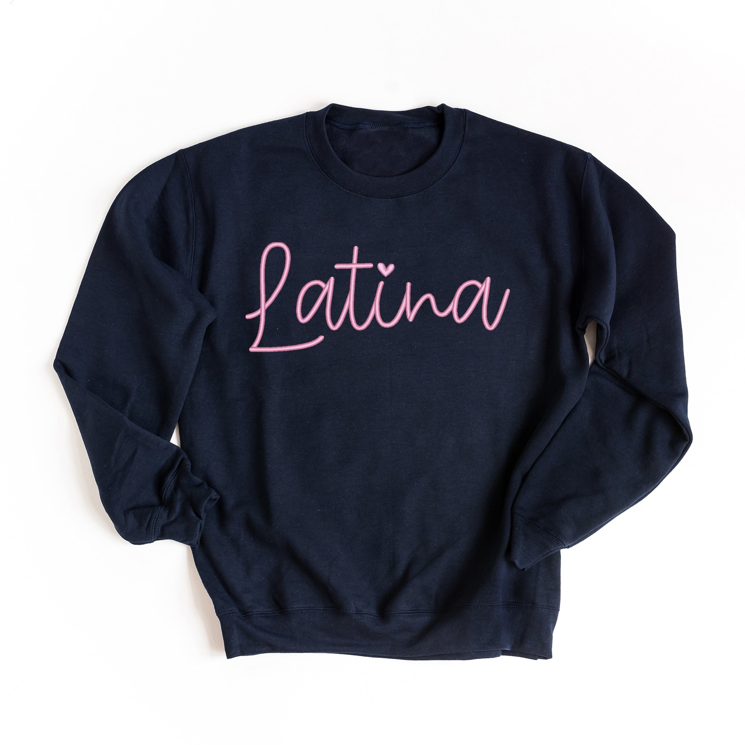 Embroidered Latina Cursive - Women's Graphic Sweatshirt
