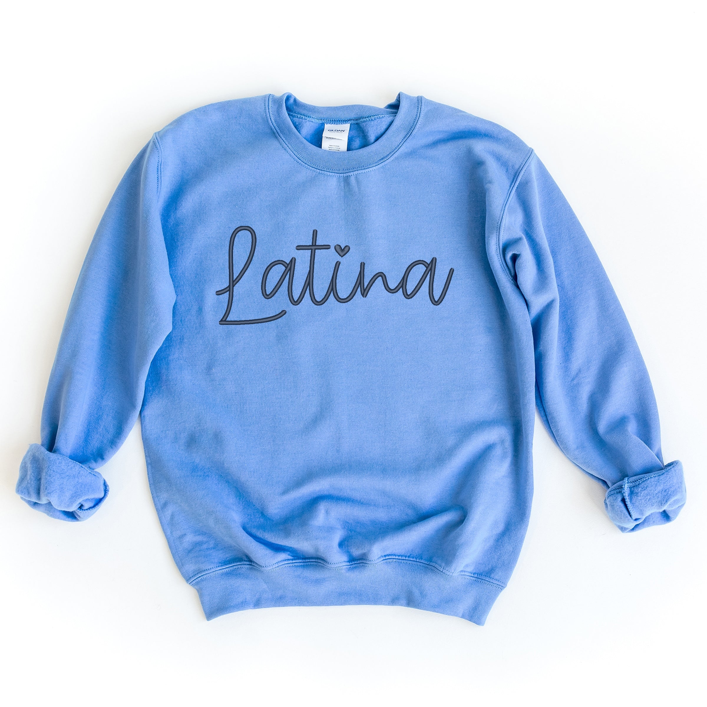 Embroidered Latina Cursive - Women's Graphic Sweatshirt