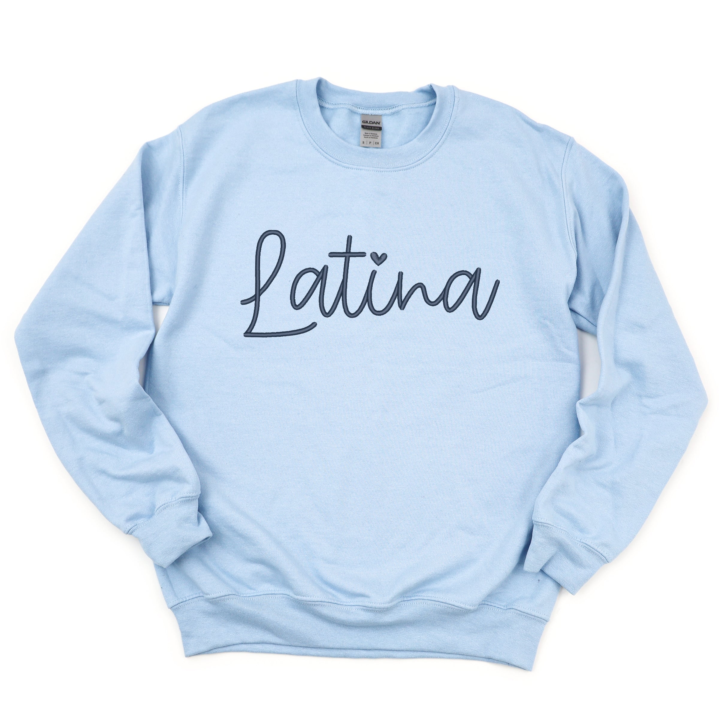 Embroidered Latina Cursive - Women's Graphic Sweatshirt