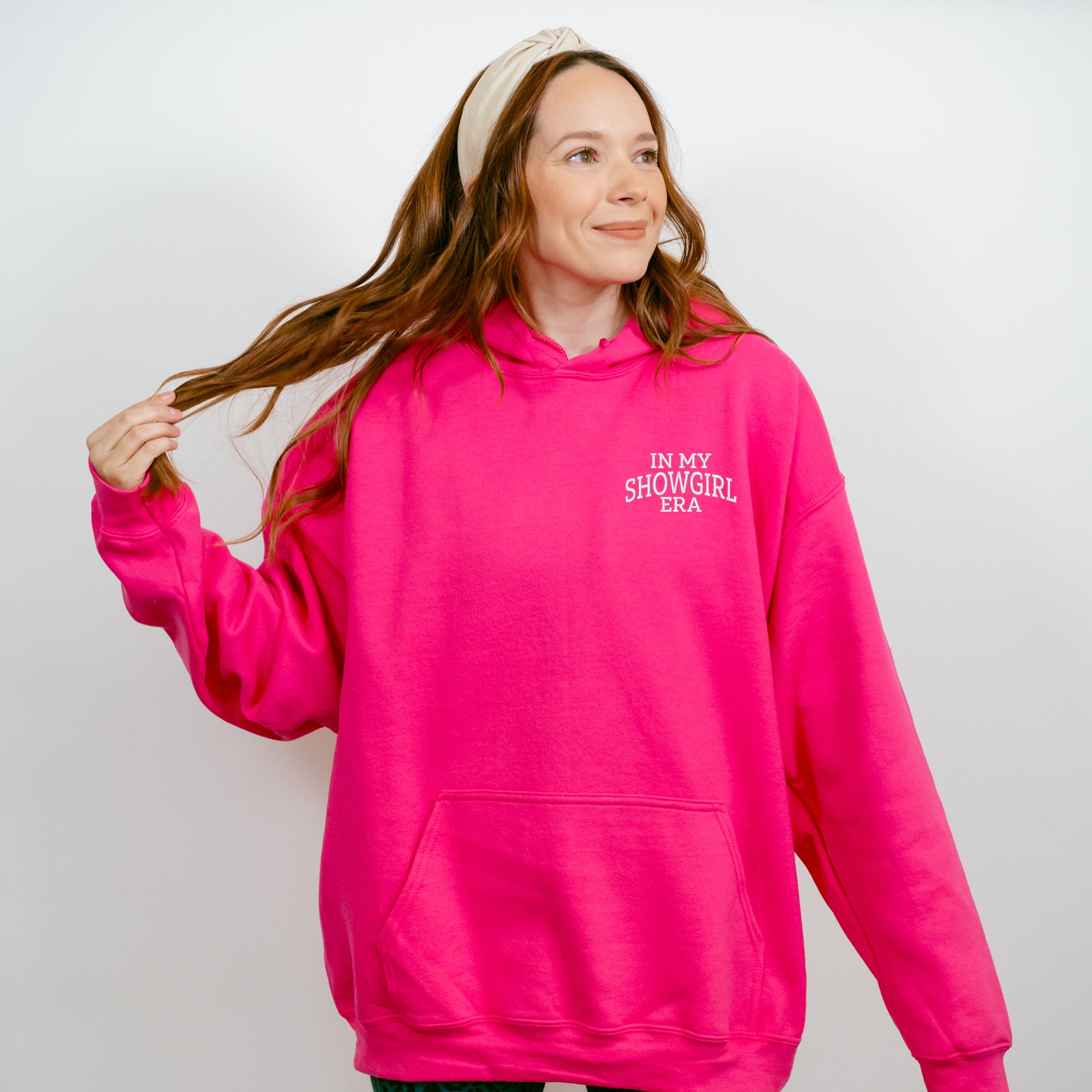 Embroidered In My Showgirl Era - Women's Graphic Hoodie