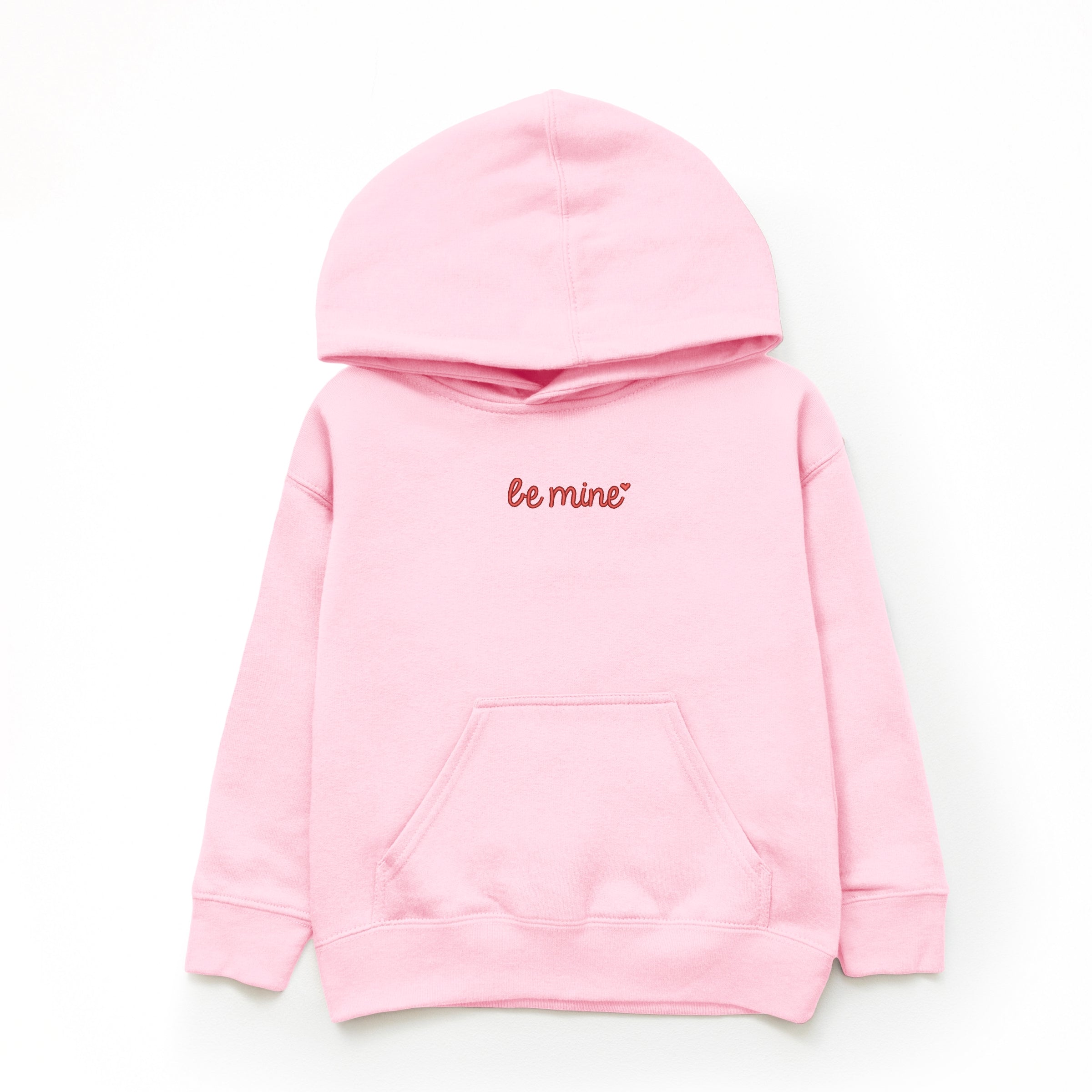 Embroidered Be Mine Heart - Youth Graphic Hoodie
