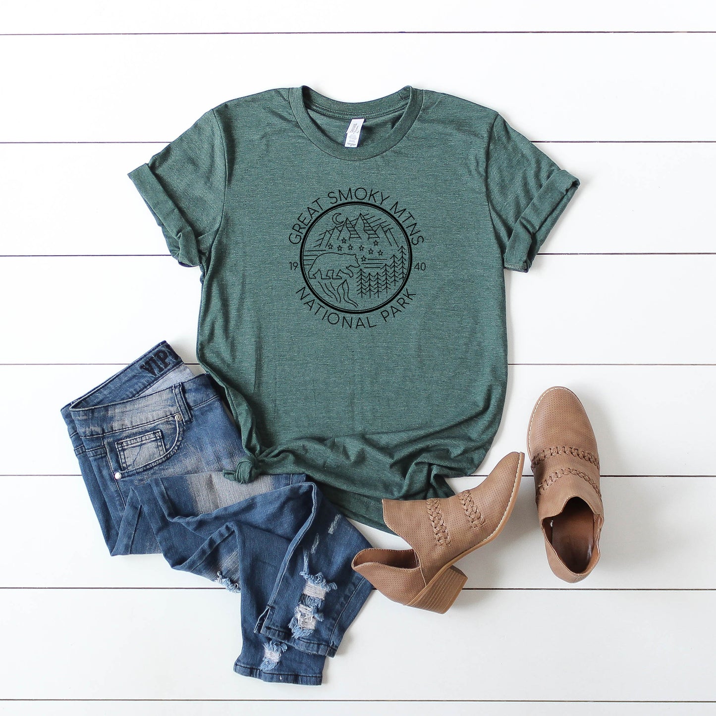 Great Smoky Mountains National Park | Short Sleeve Graphic Tee
