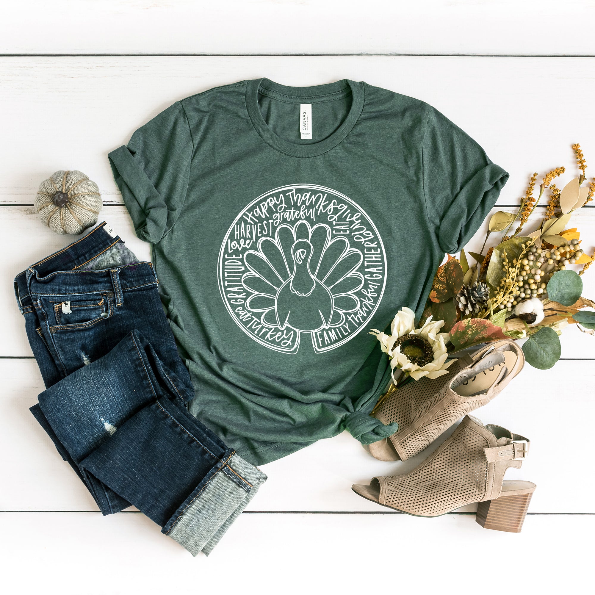 Turkey Circle | Short Sleeve Crew Neck