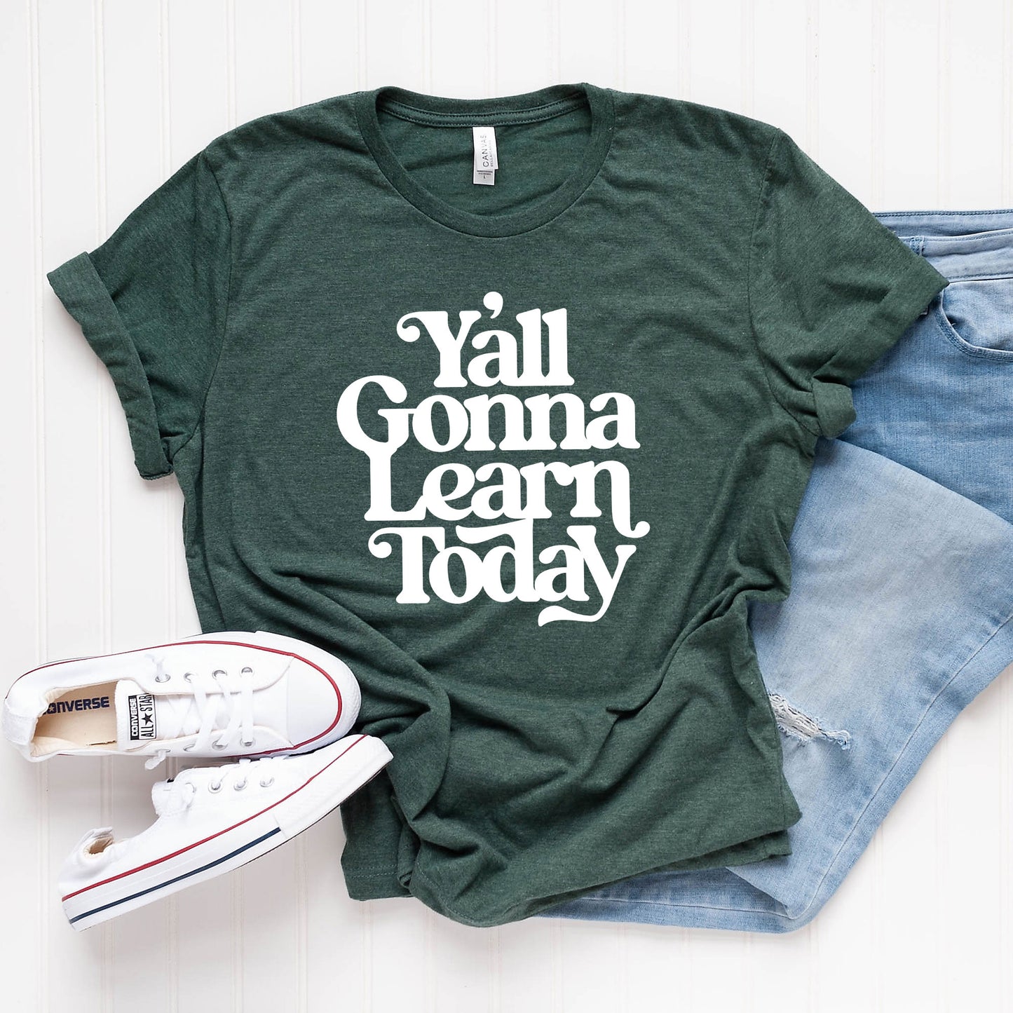 Gonna Learn Today Bold | Short Sleeve Graphic Tee