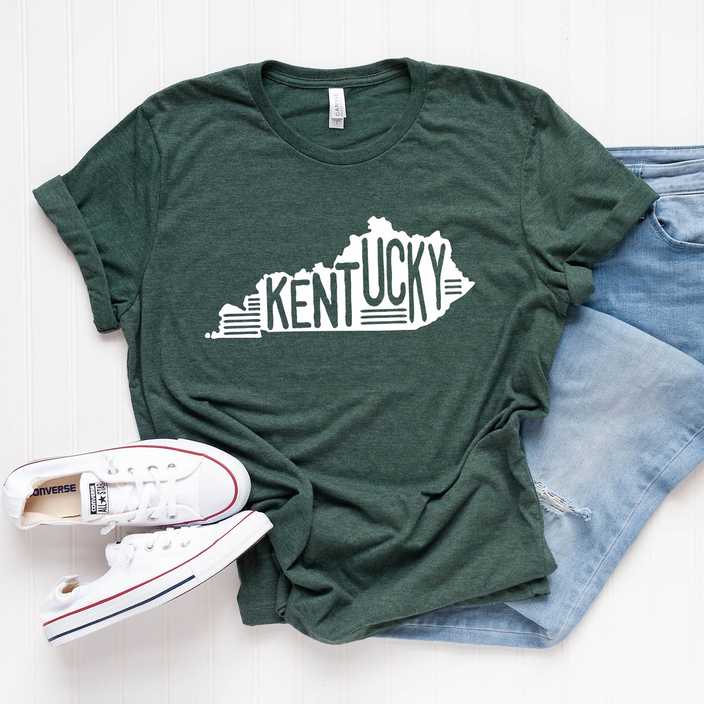 Kentucky Typography | Short Sleeve Graphic Tee