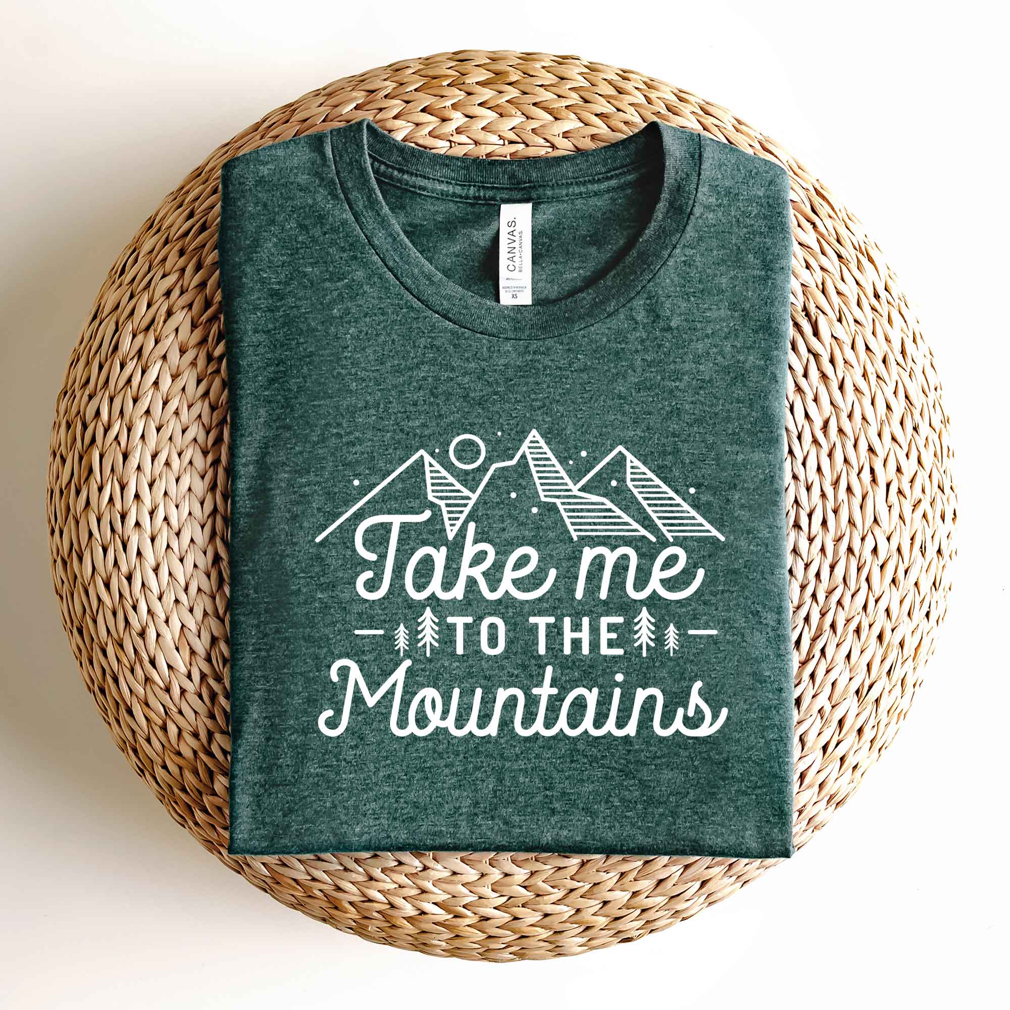 Take Me to the Mountains Landscape | Short Sleeve Graphic Tee