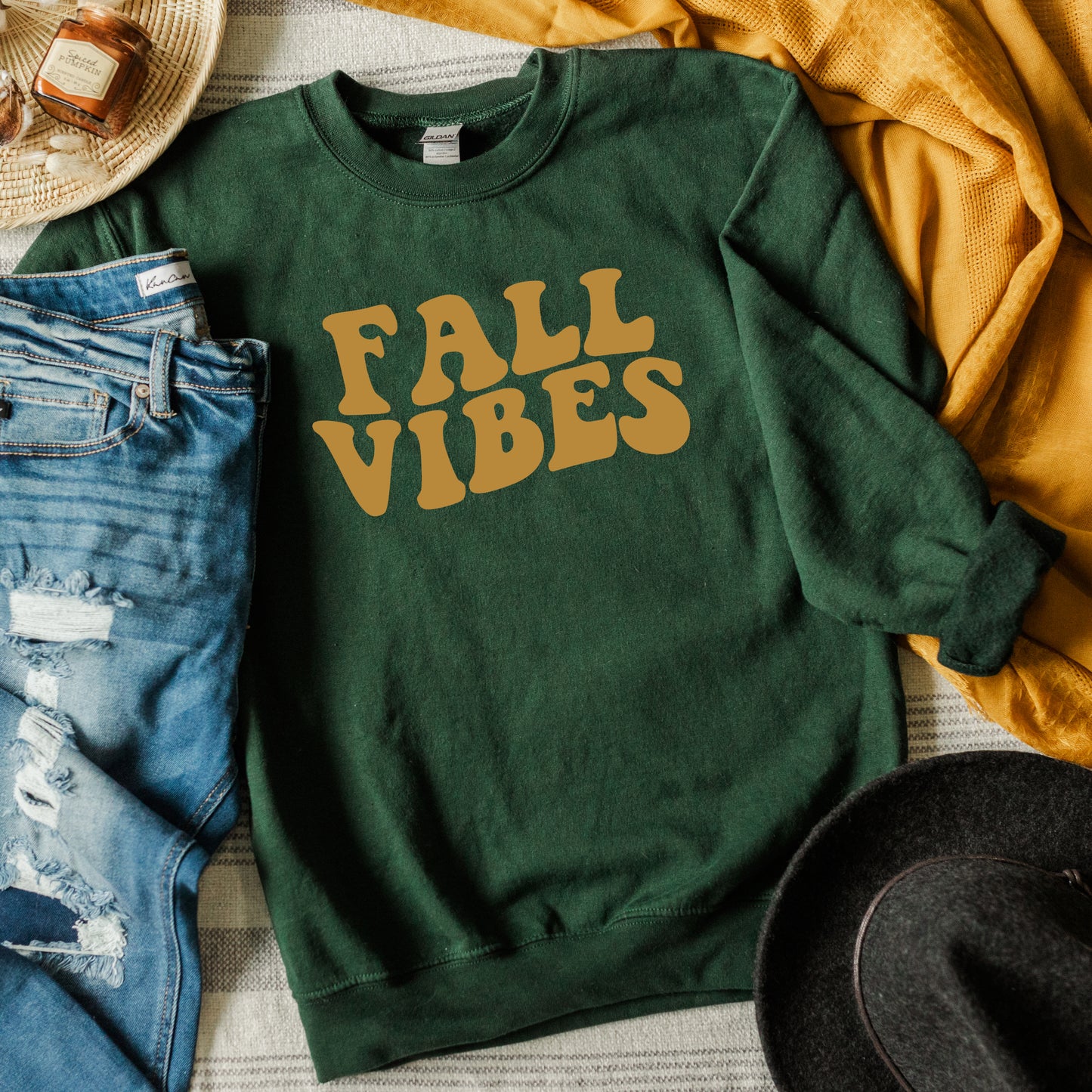 Fall Vibes Retro | Sweatshirt