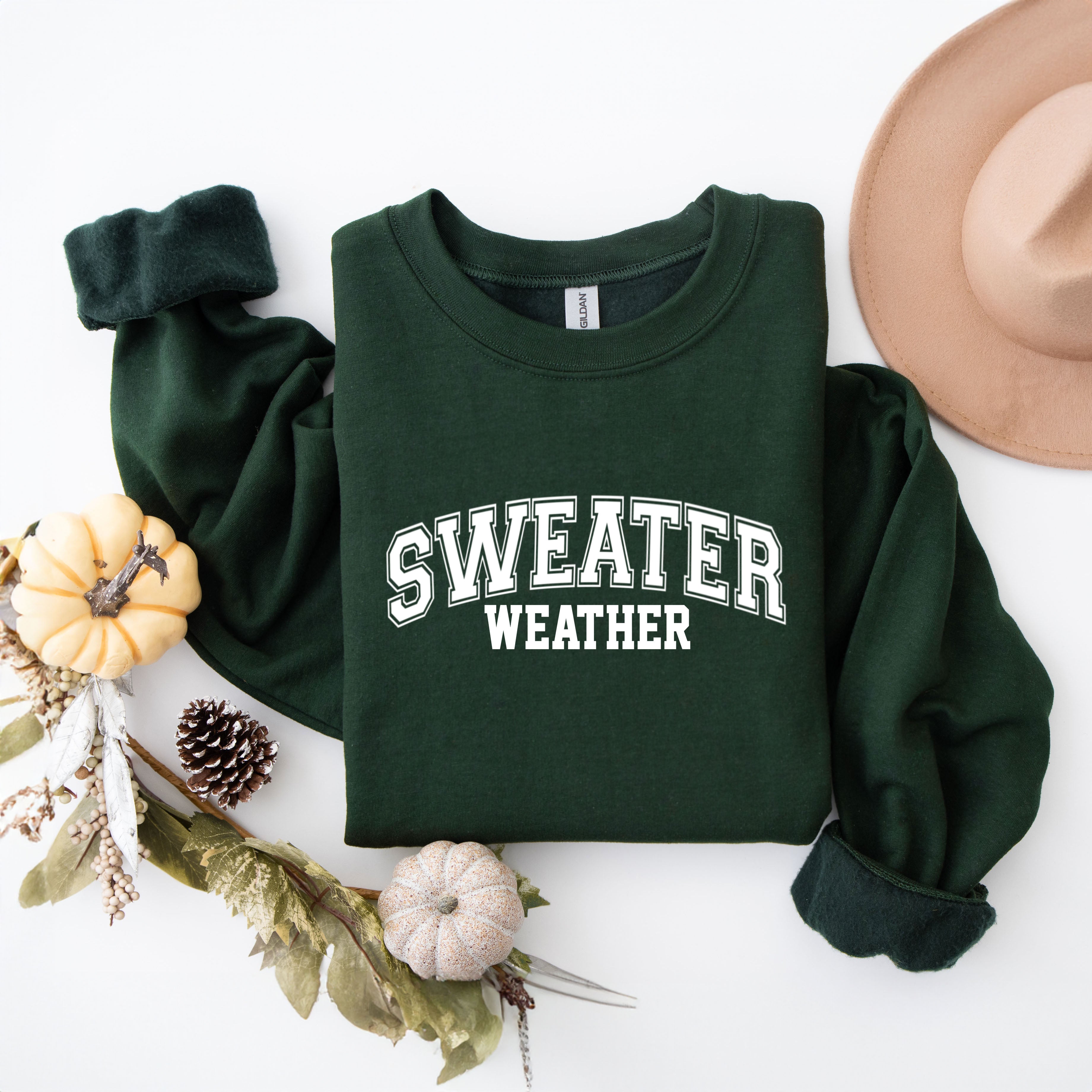 Sweater Weather Distressed | Sweatshirt