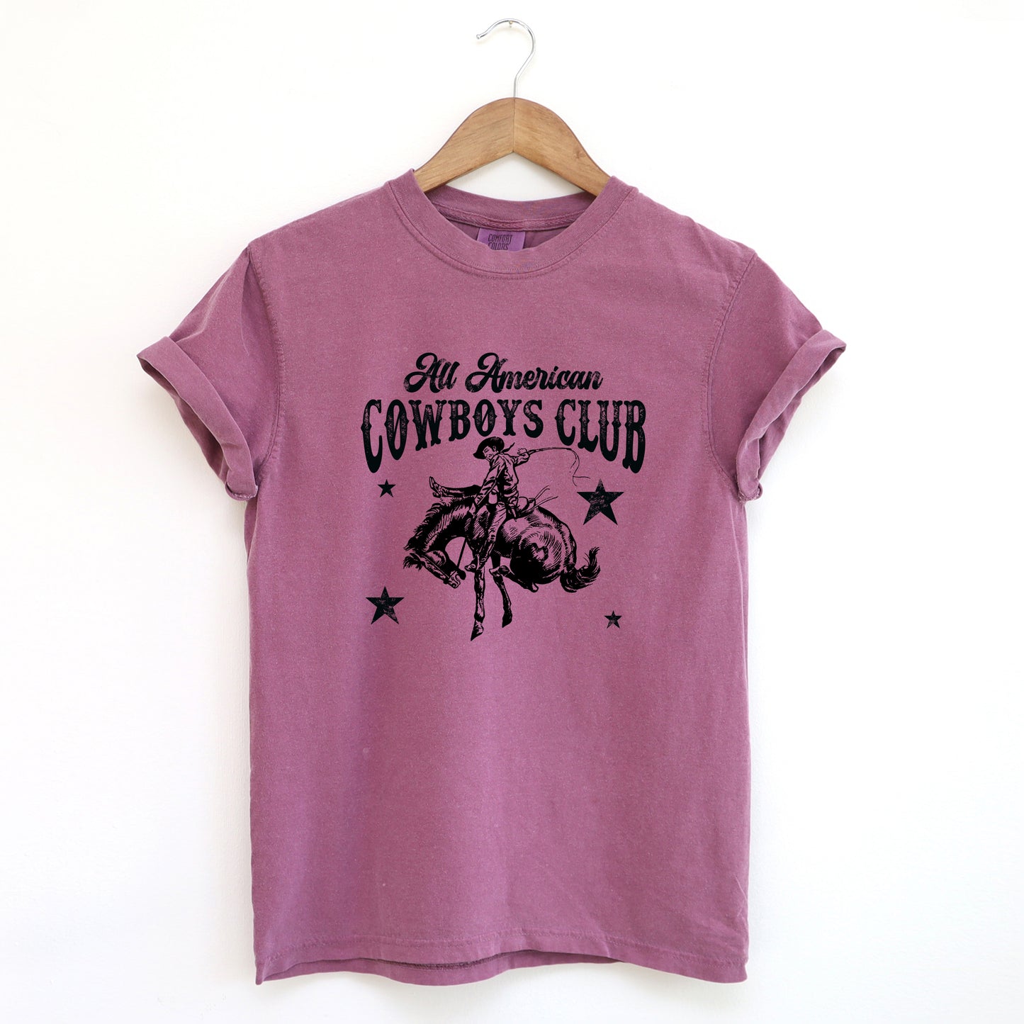 All American Cowboys Club | Garment Dyed Tee