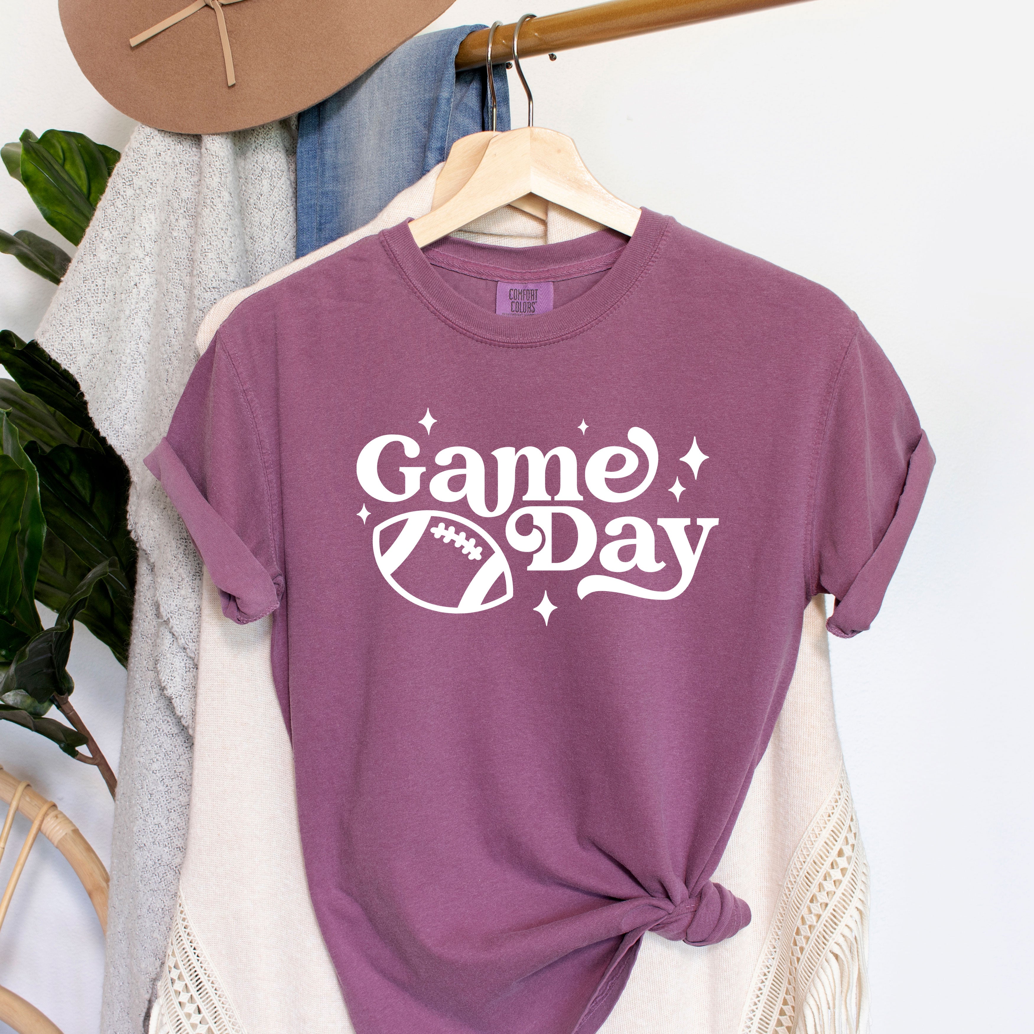 Game Day Stars | Garment Dyed Short Sleeve Tee