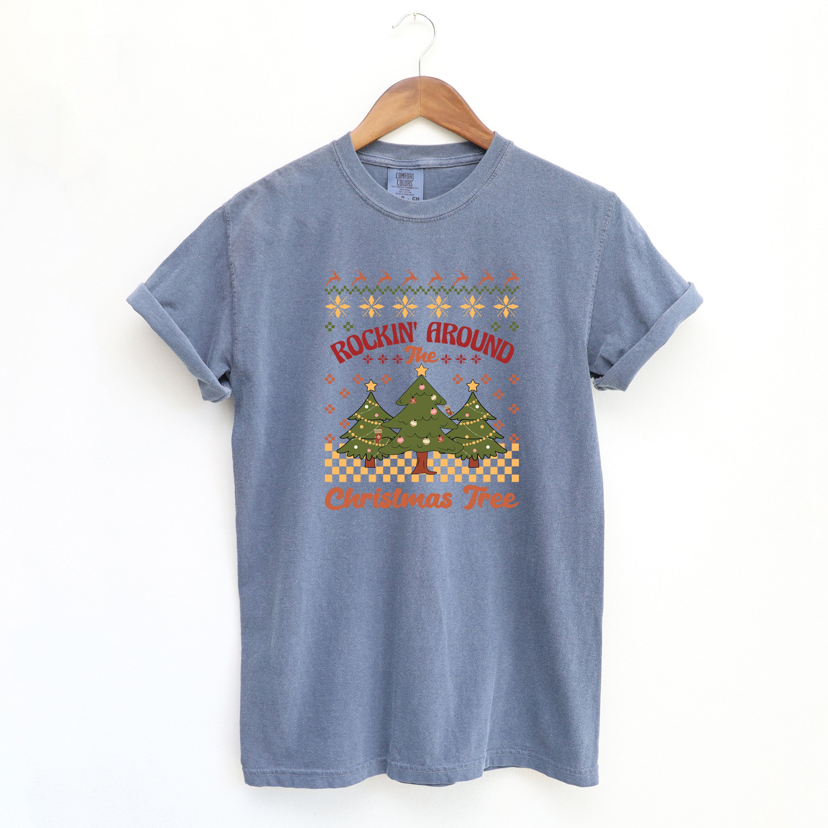 Rockin' Around Tree | Garment Dyed Tee