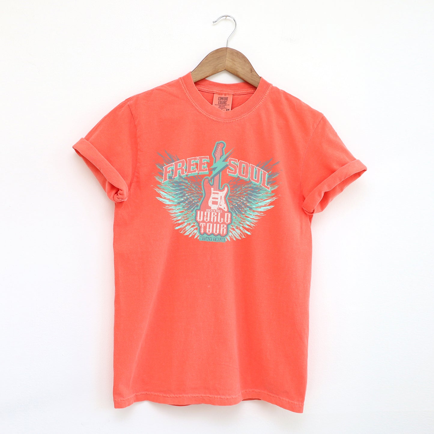 Free Soul World Tour | Garment Dyed Short Sleeve Tee