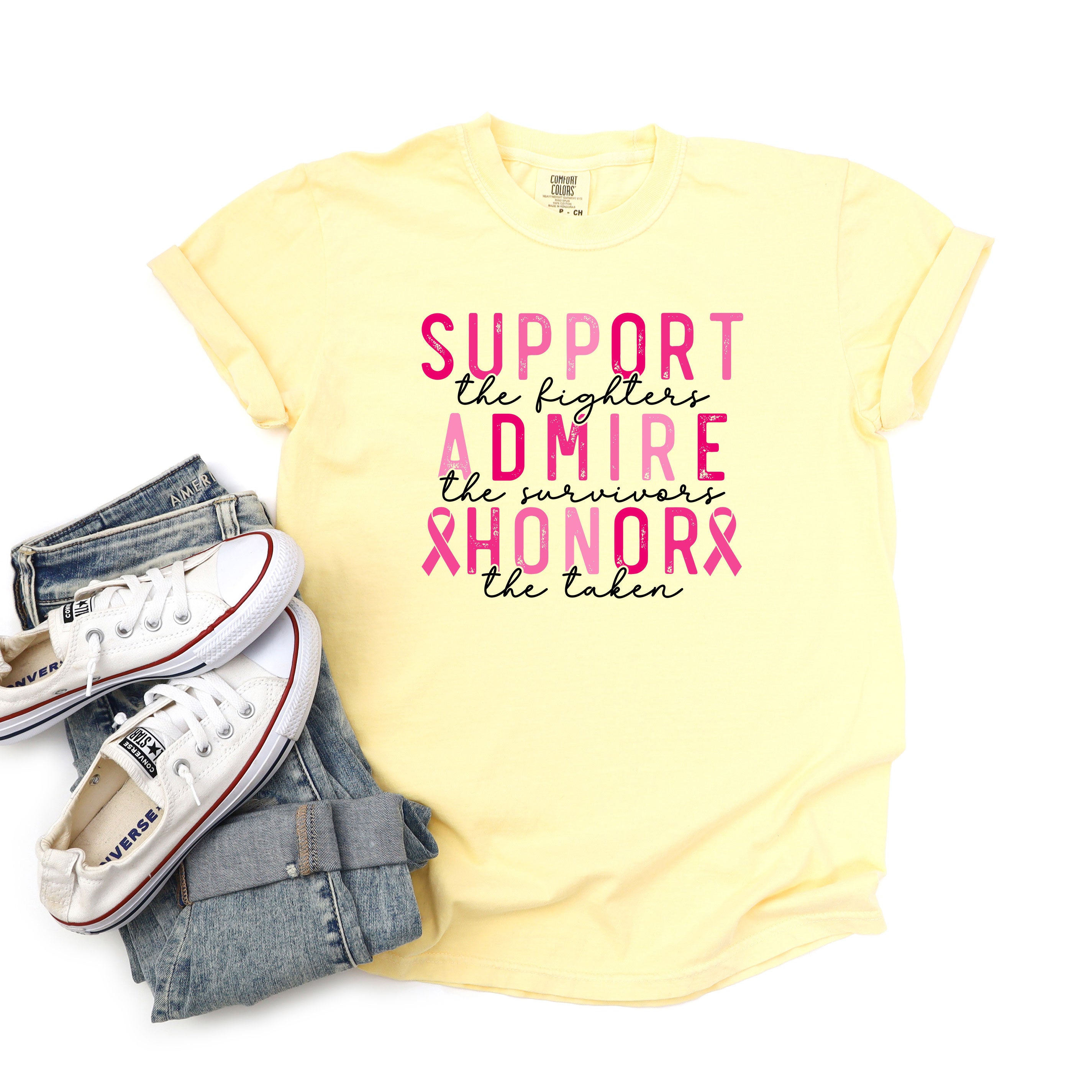 Support Admire Honor | Garment Dyed Tee