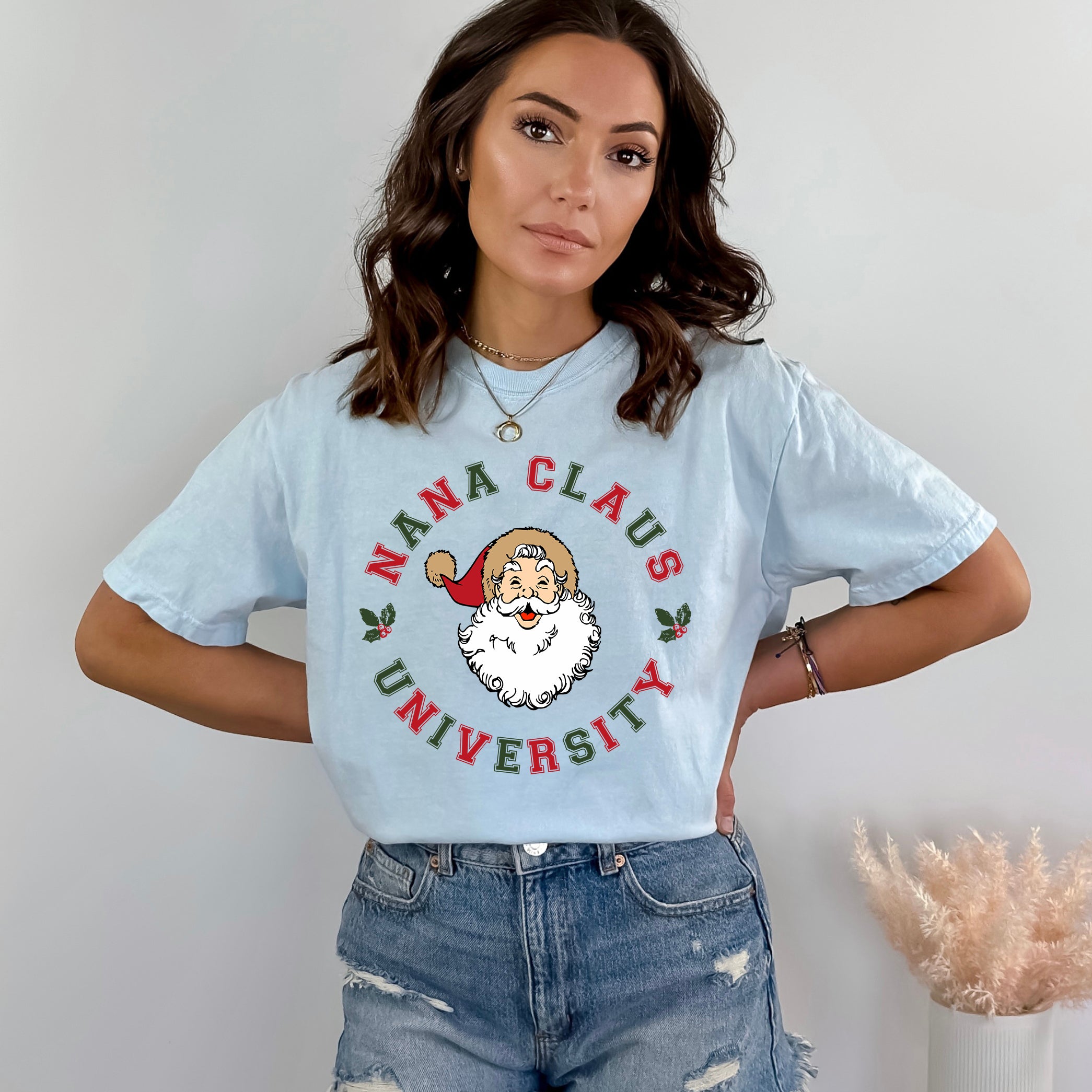 Nana Claus Circle  | Garment Dyed Tee