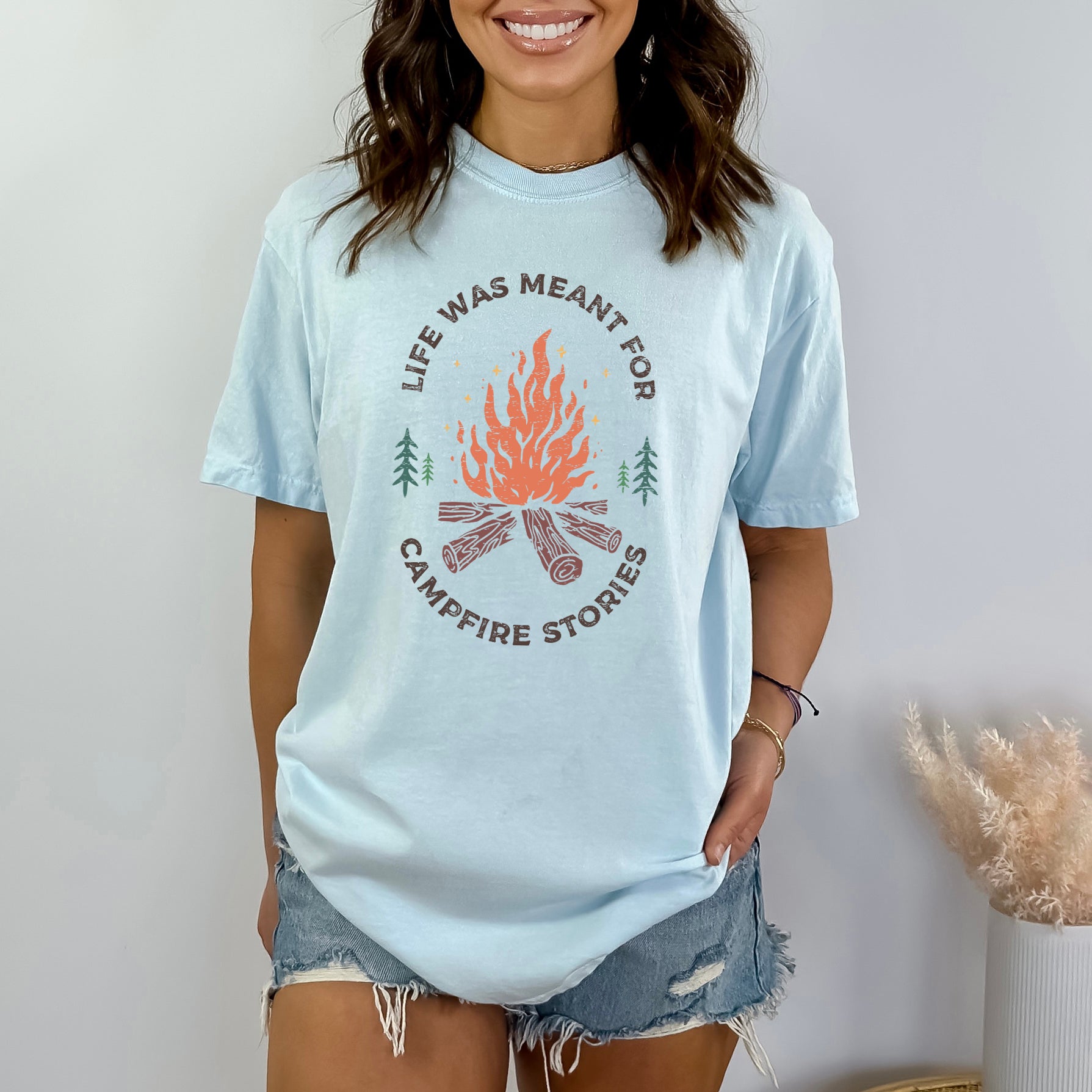 Campfire Stories | Garment Dyed Short Sleeve Tee